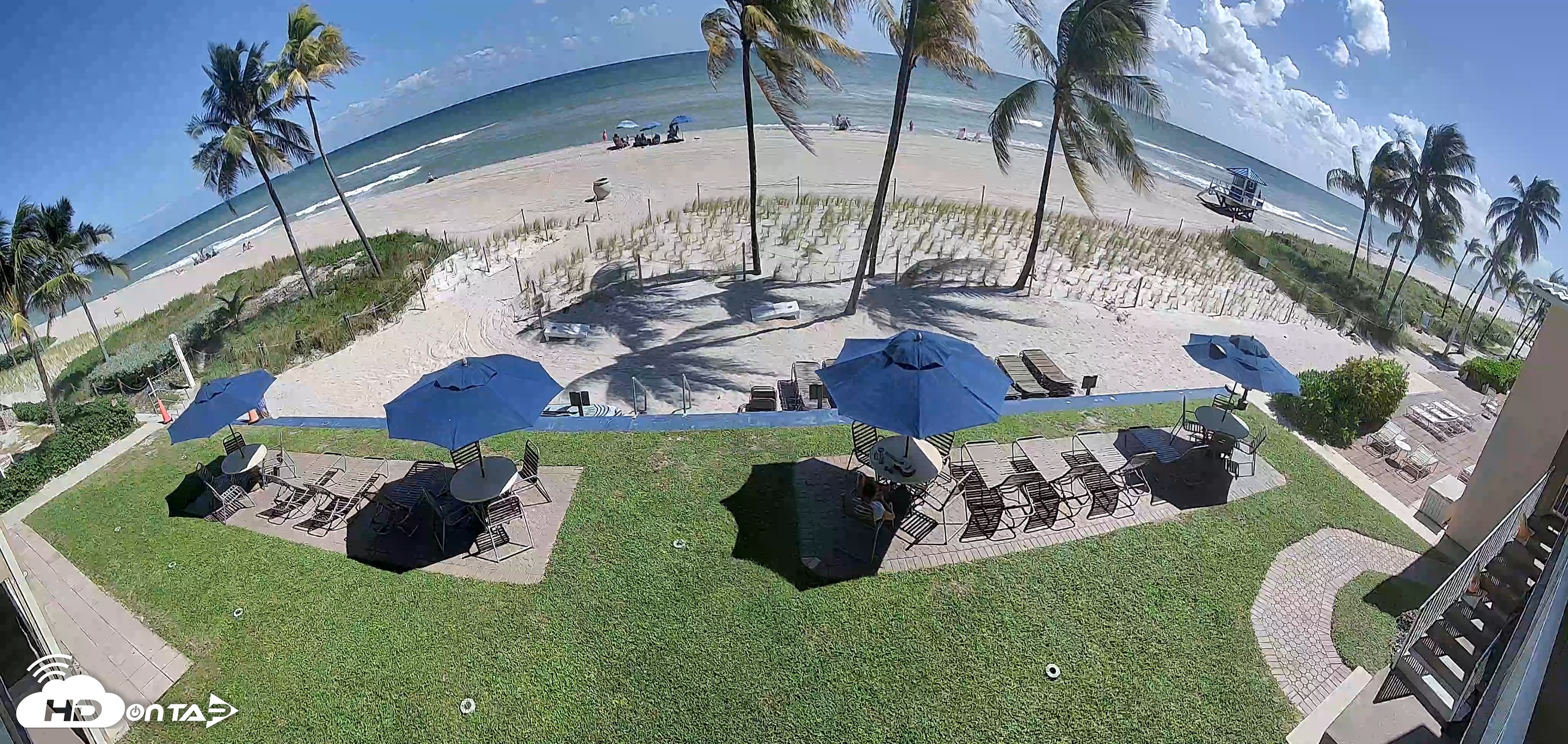 Snapshot of Hollywood Beach Enchanted Isle Resort Live Cam taken Oct 21, 2026, 12:57pm EDT