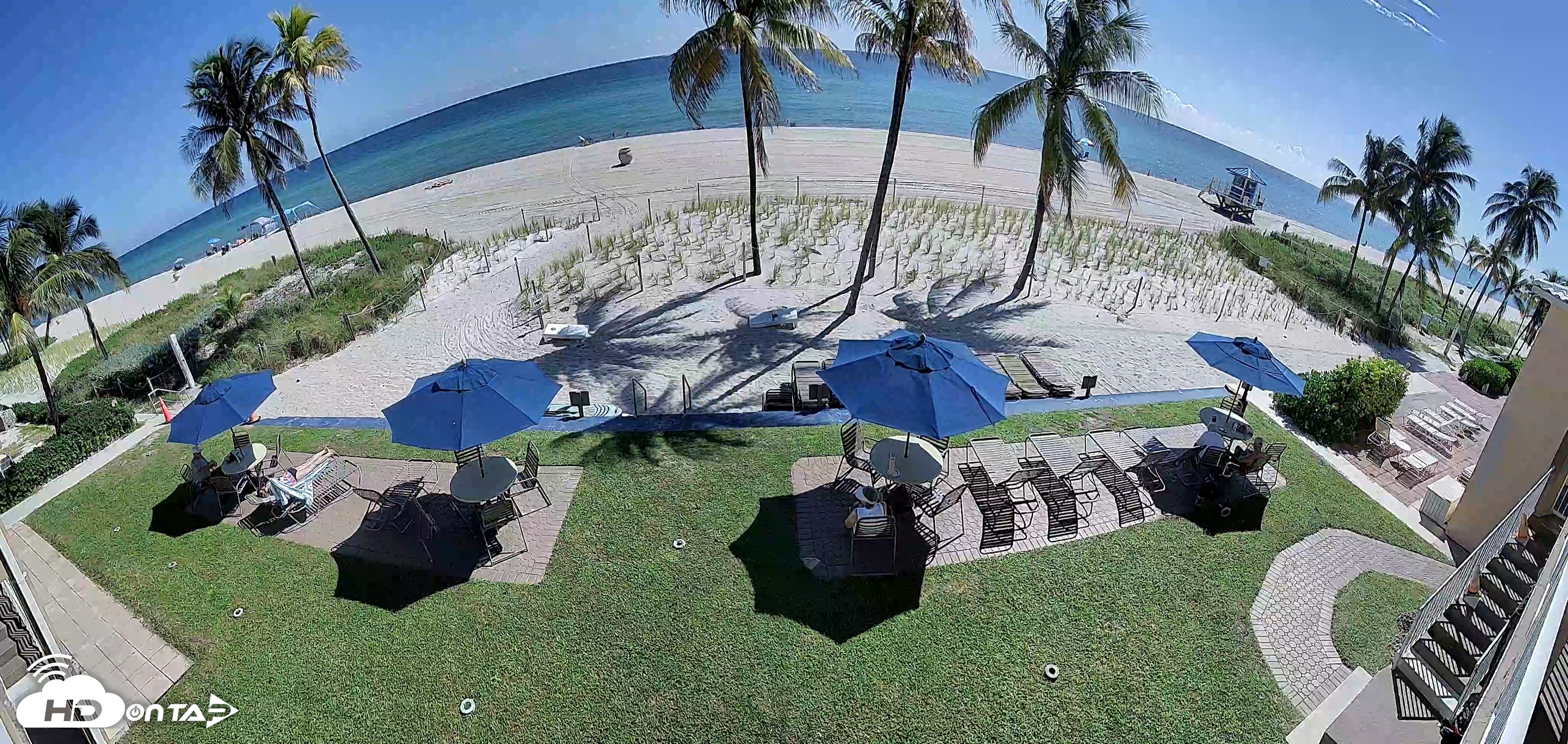 Snapshot of Hollywood Beach Enchanted Isle Resort Live Cam taken Oct 12, 2026, 11:51am EDT