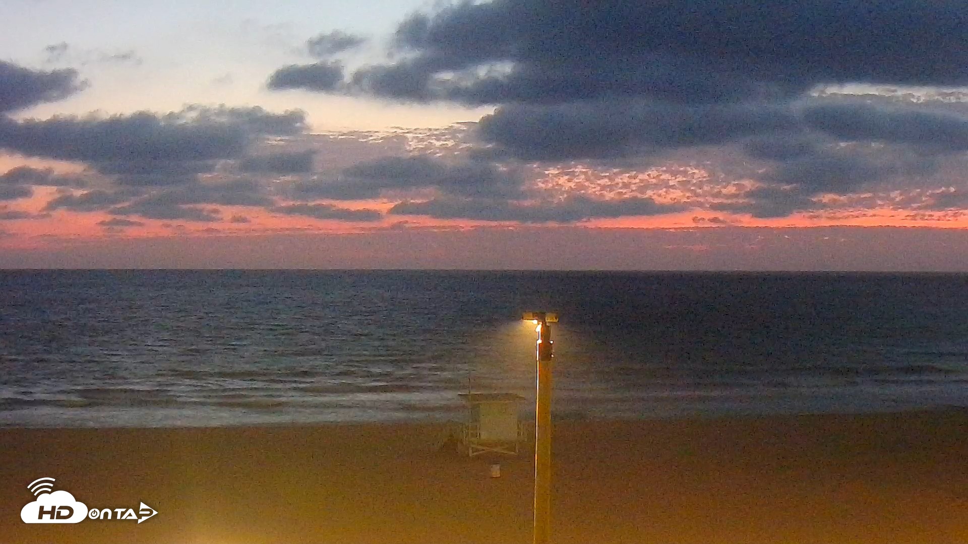 Snapshot of El Porto - Manhattan Beach Live Surf Webcam taken Sep 20, 2026, 7:29pm PDT
