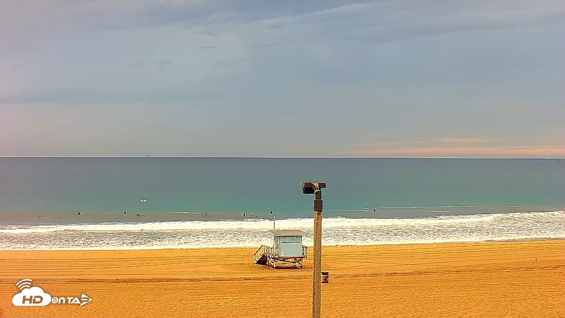 Snapshot of El Porto - Manhattan Beach Live Surf Webcam taken Sep 6, 2026, 7:06am PDT