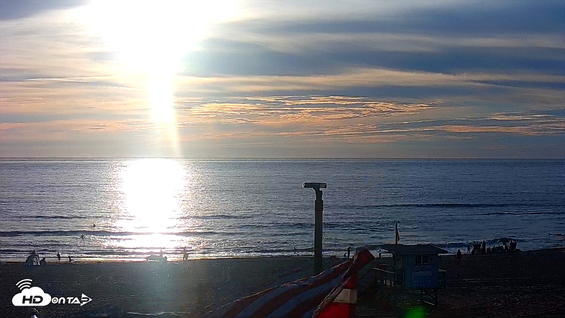 Snapshot of El Porto - Manhattan Beach Live Surf Webcam taken Mar 1, 2026, 5:08pm PST
