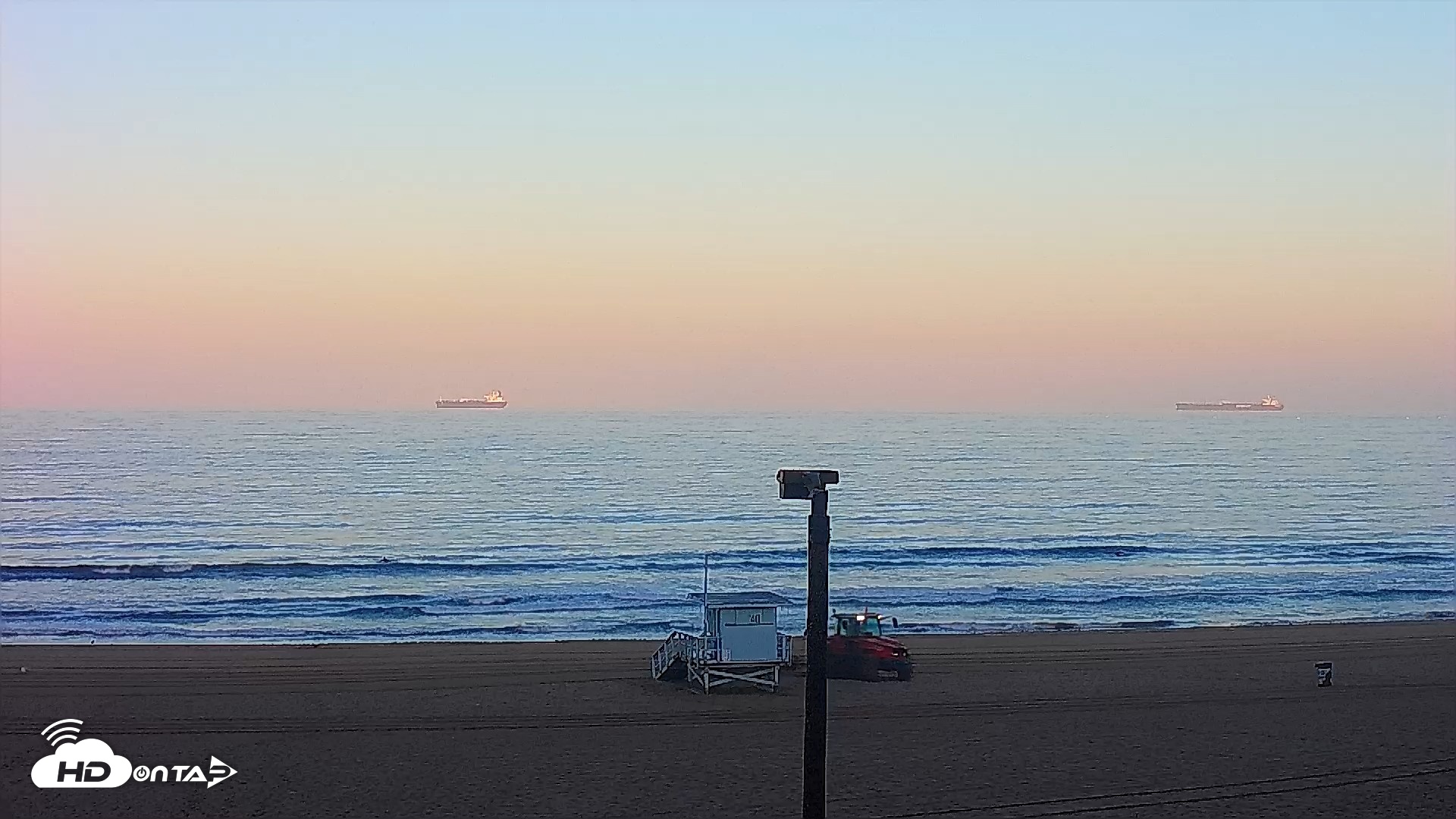 Snapshot of El Porto - Manhattan Beach Live Surf Webcam taken Aug 23, 2026, 6:39am PDT
