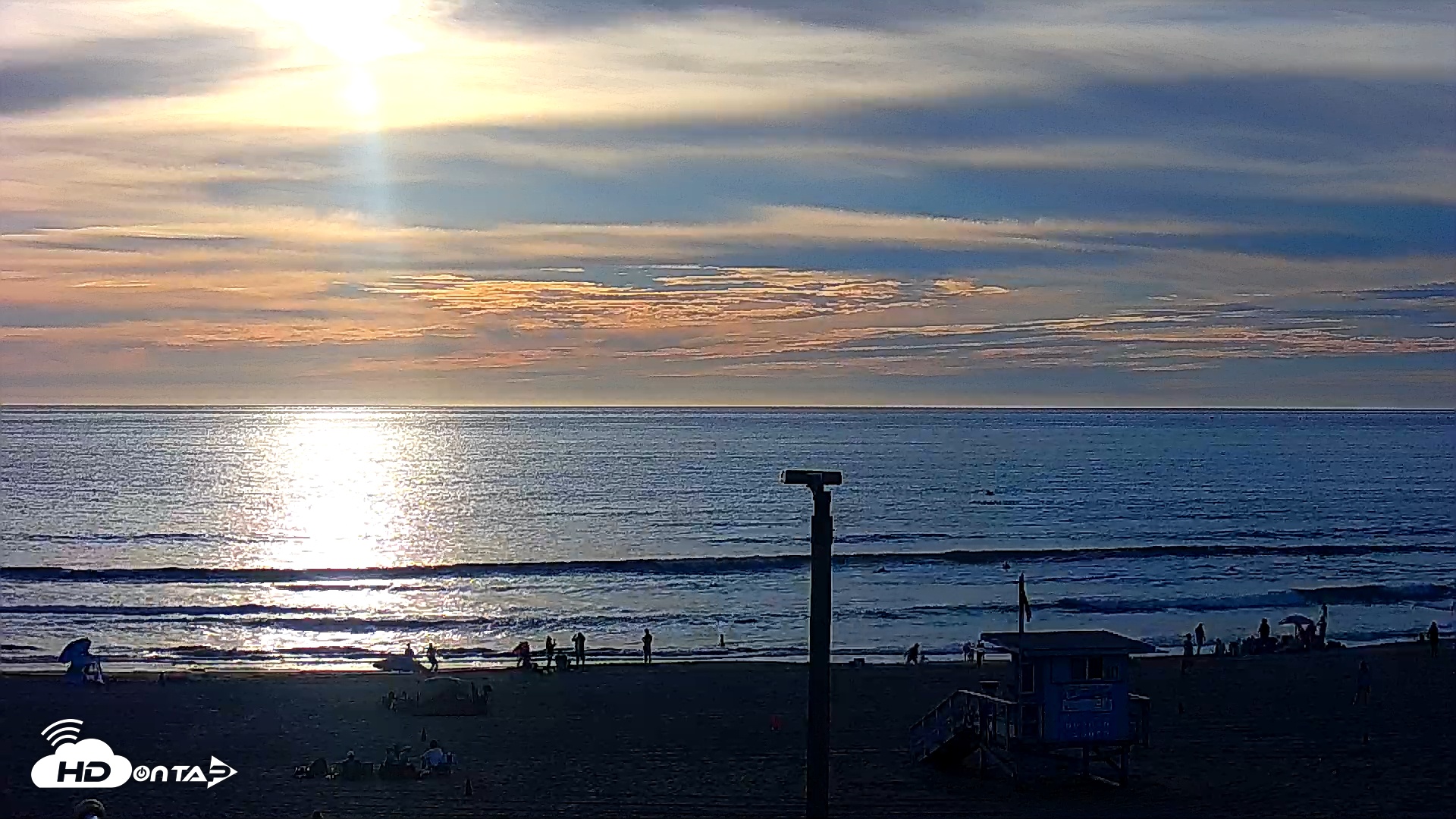 Snapshot of El Porto - Manhattan Beach Live Surf Webcam taken Mar 1, 2026, 5:00pm PST