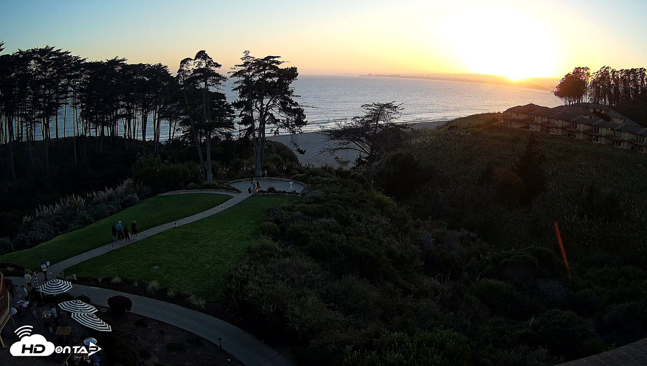 Snapshot of Monterey Bay's Seascape Beach Resort Live Webcam taken Jul 31, 2026, 8:08pm PDT