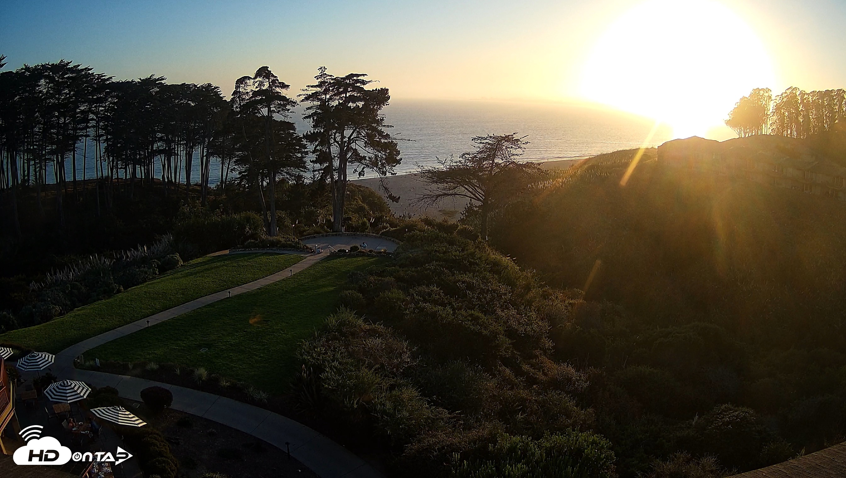 Snapshot of Monterey Bay's Seascape Beach Resort Live Webcam taken Jul 14, 2026, 8:01pm PDT