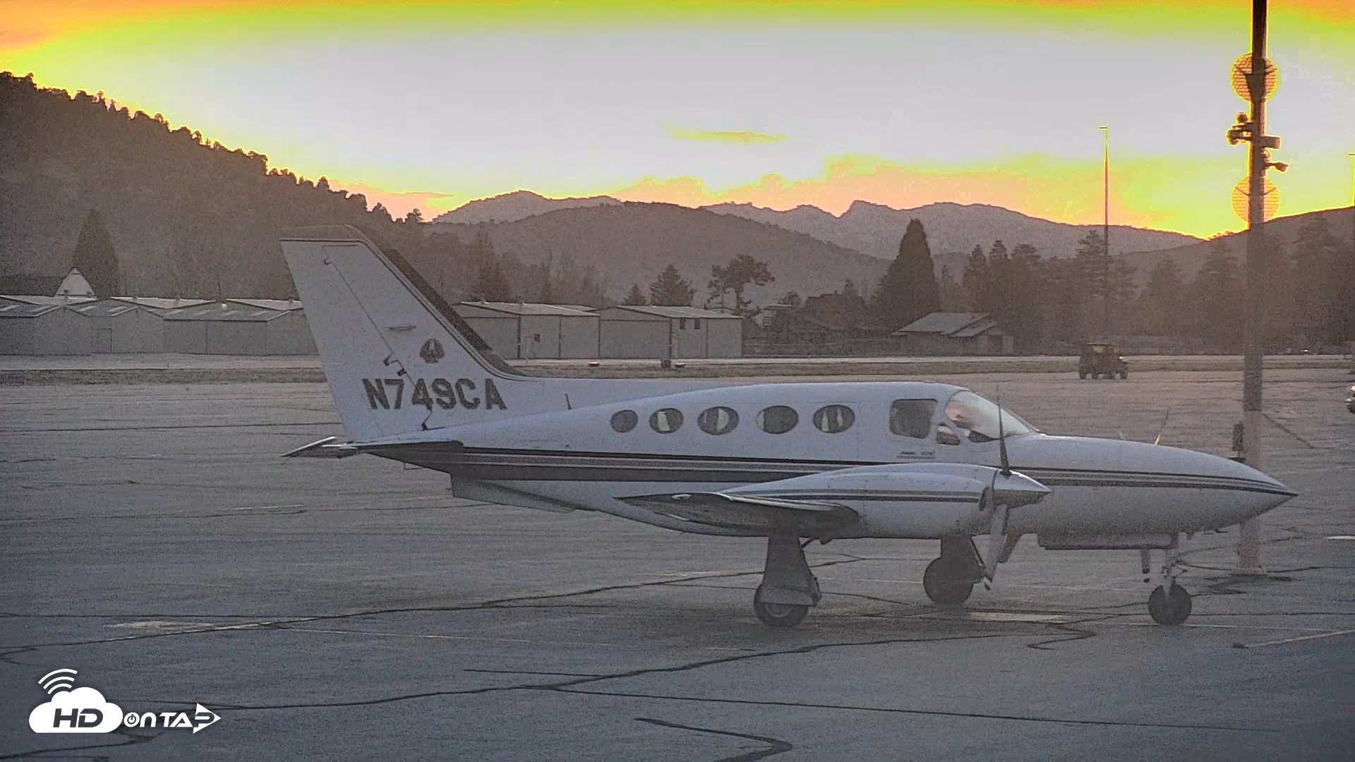 Snapshot of Big Bear Airport Live Webcam taken May 1, 2025, 5:53am PDT