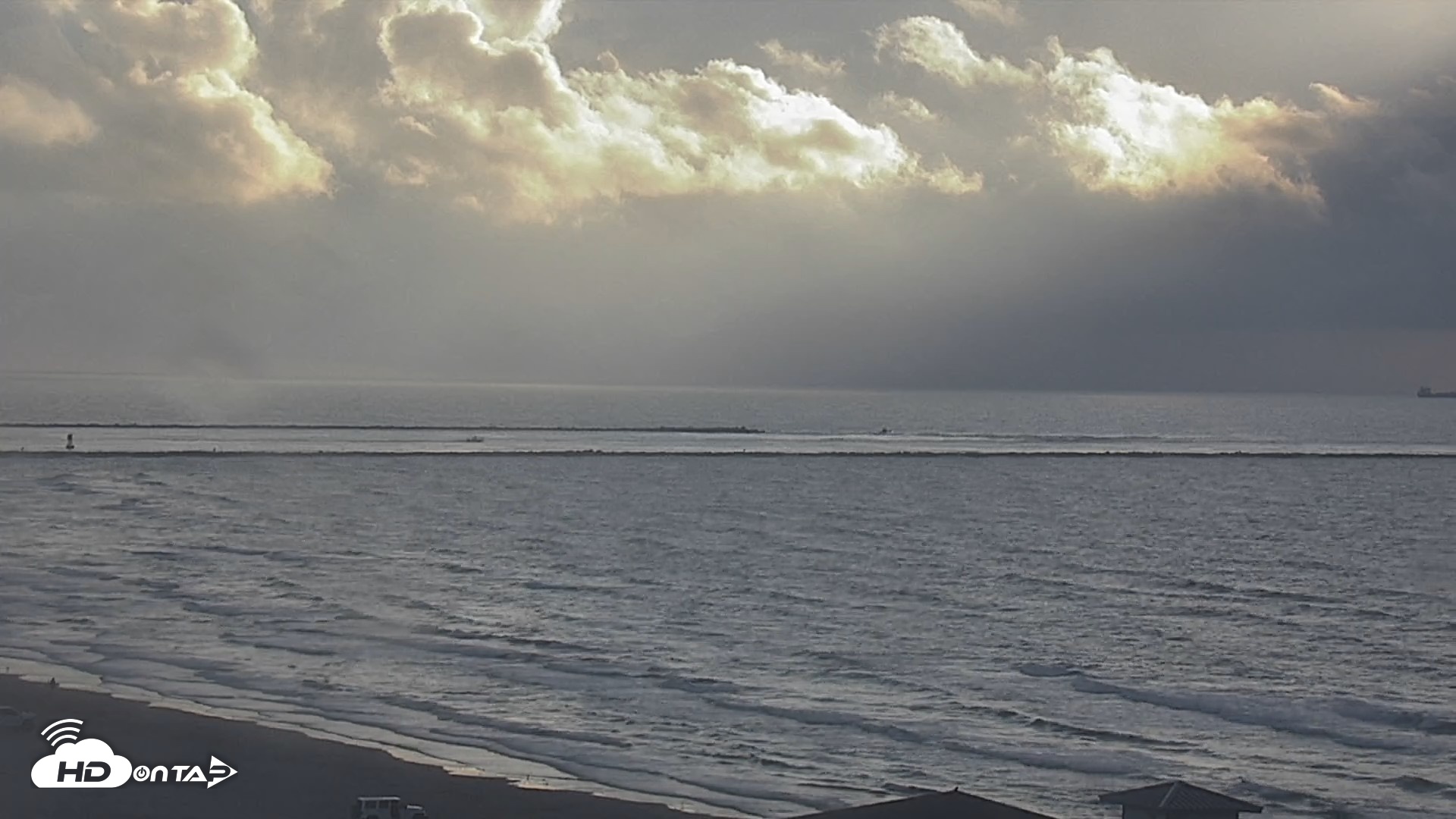 Snapshot of The Dunes - Port Aransas Live Beach Cam taken Sep 9, 2026, 7:53am CDT