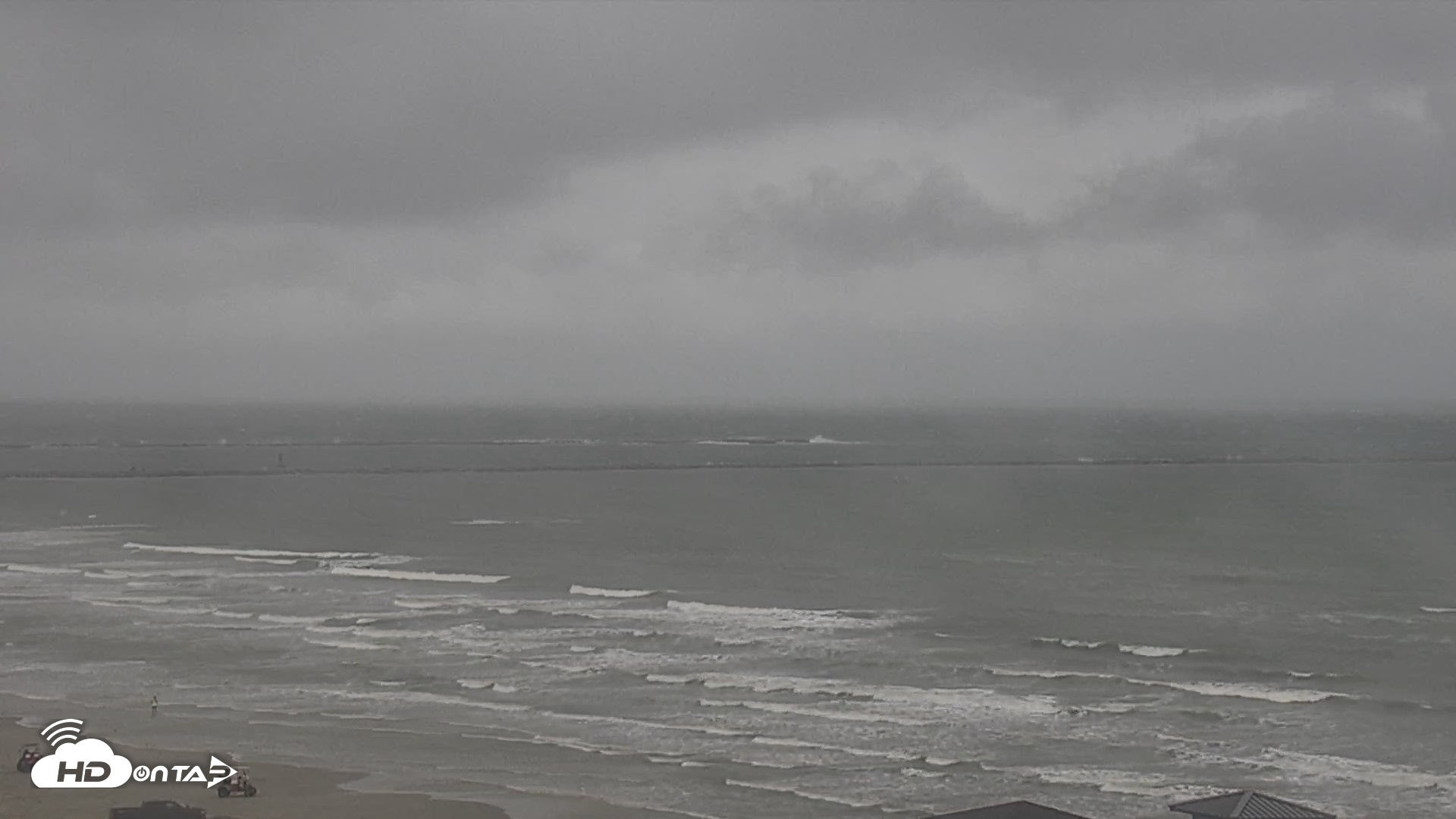 Snapshot of The Dunes - Port Aransas Live Beach Cam taken Oct 21, 2026, 2:16pm CDT