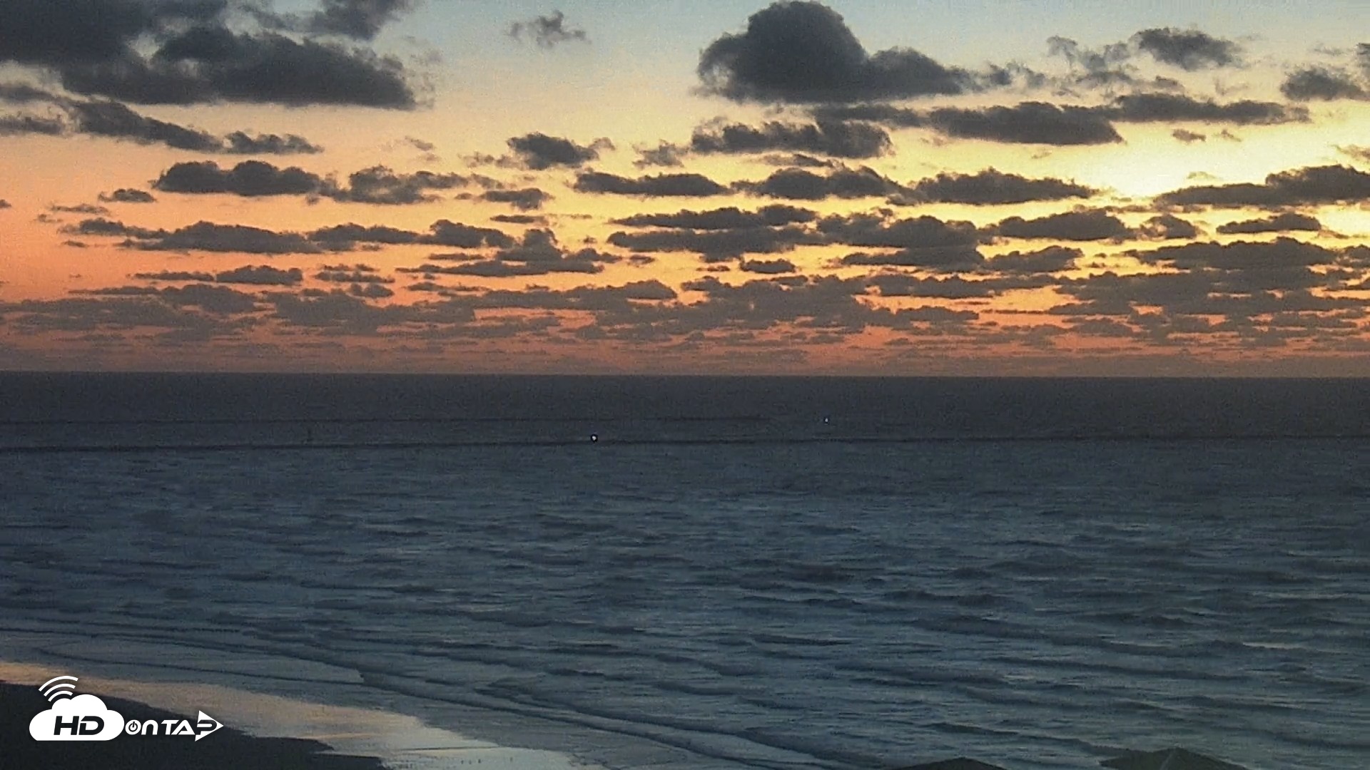 Snapshot of The Dunes - Port Aransas Live Beach Cam taken Oct 11, 2026, 6:57am CDT