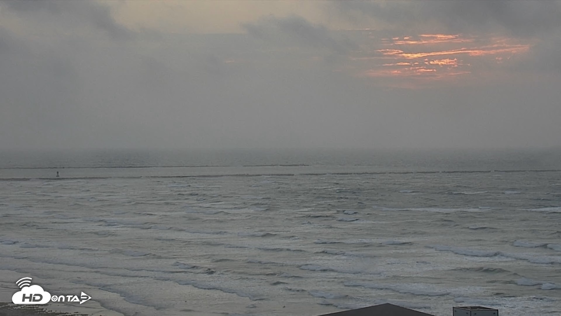 Snapshot of The Dunes - Port Aransas Live Beach Cam taken May 2, 2025, 6:53am CDT