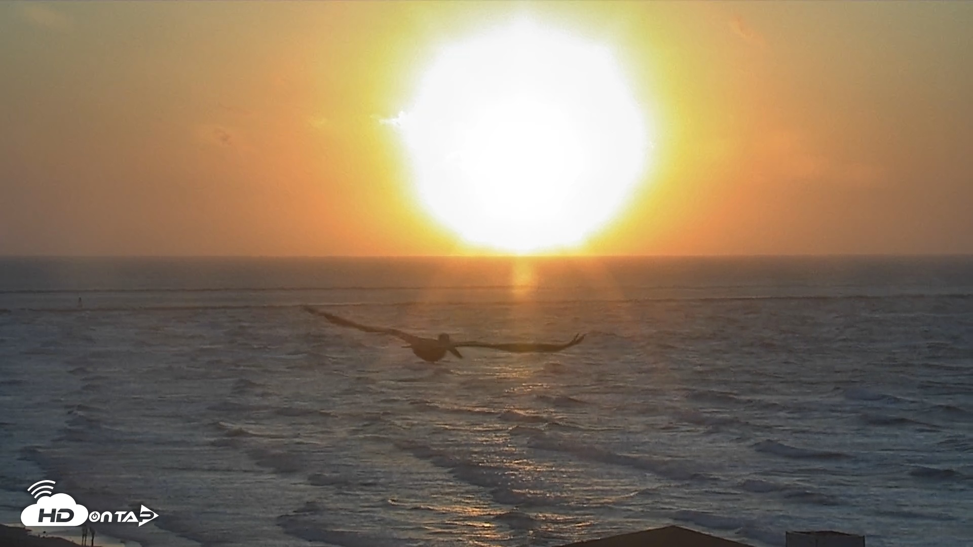 Snapshot of The Dunes - Port Aransas Live Beach Cam taken May 13, 2025, 6:51am CDT