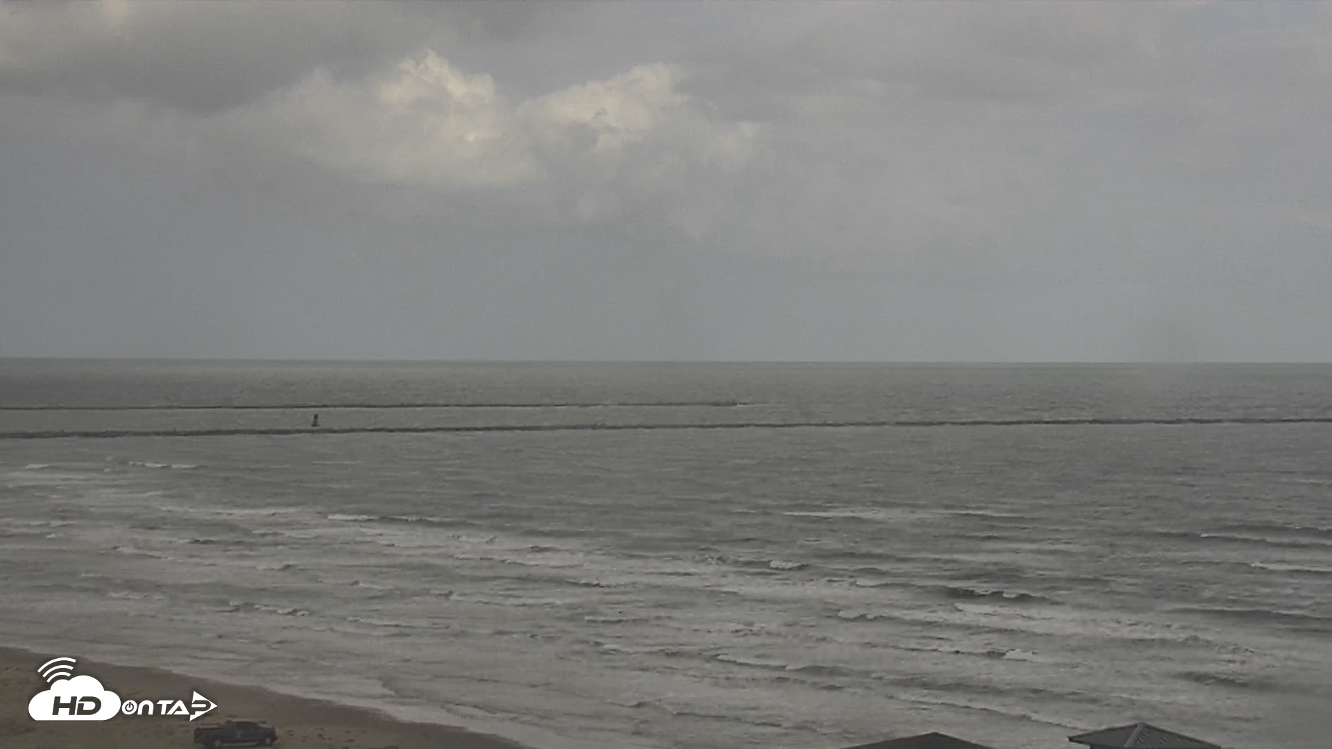 Snapshot of The Dunes - Port Aransas Live Beach Cam taken Oct 26, 2026, 11:56am CDT