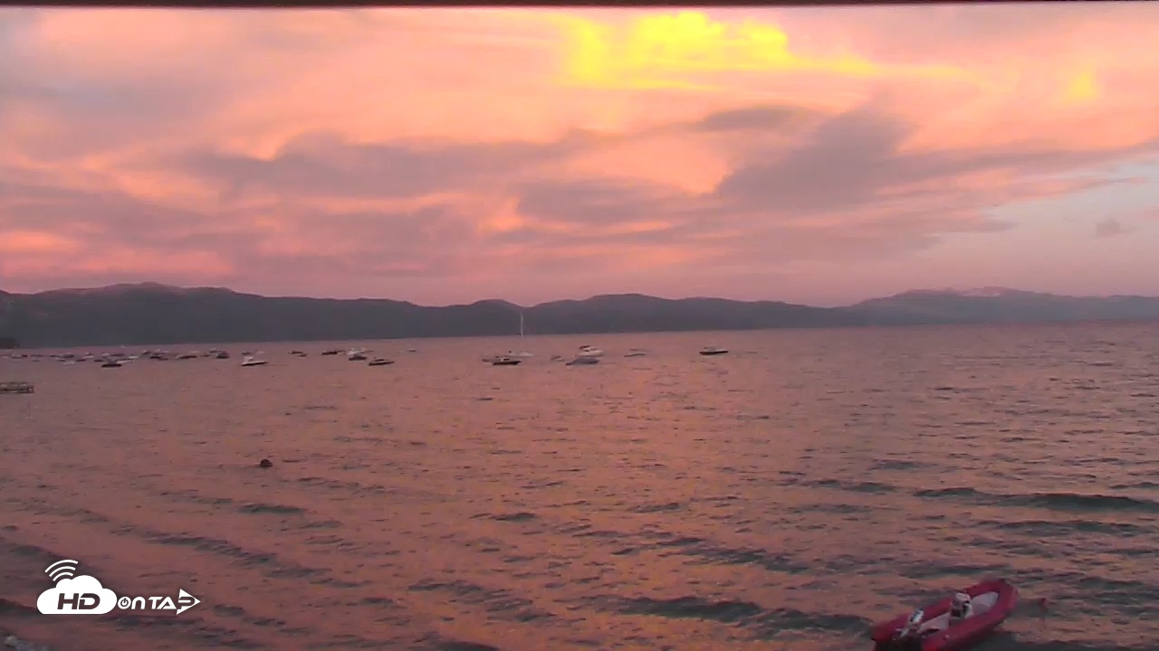 Snapshot of Mourelatos North Lake Tahoe Live Cam taken Jun 13, 2025, 8:26pm PDT