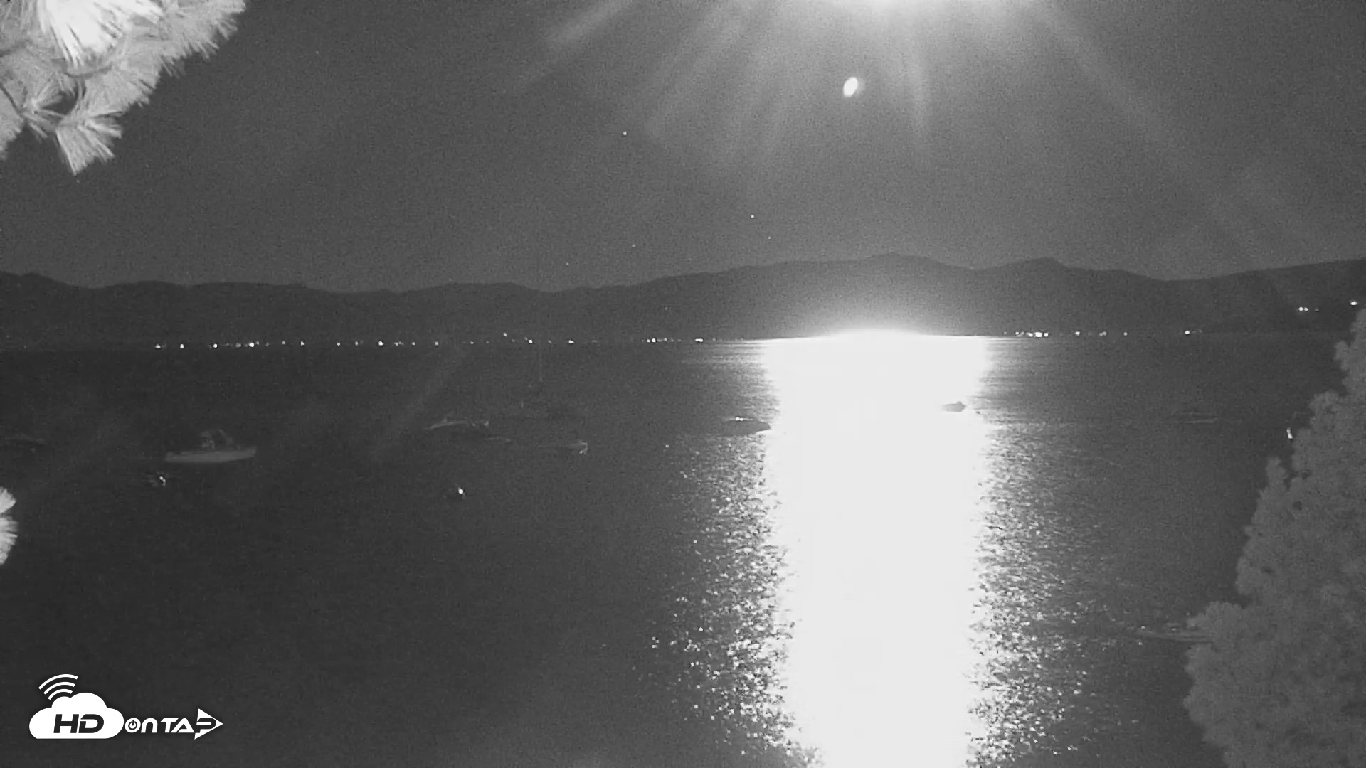 Snapshot of Kings Beach North Lake Tahoe Live Webcam taken Jul 26, 2026, 1:27am PDT