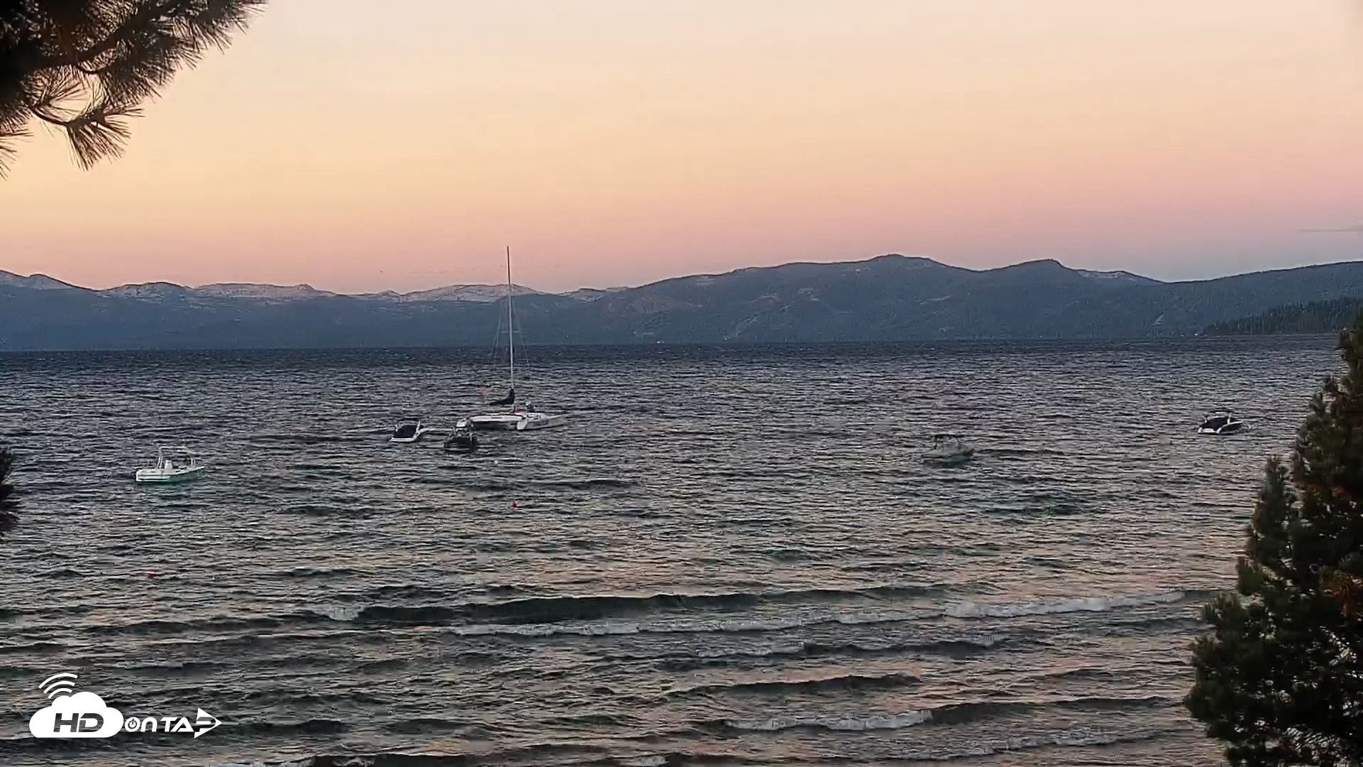 Snapshot of Kings Beach North Lake Tahoe Live Webcam taken Sep 13, 2026, 6:34am PDT