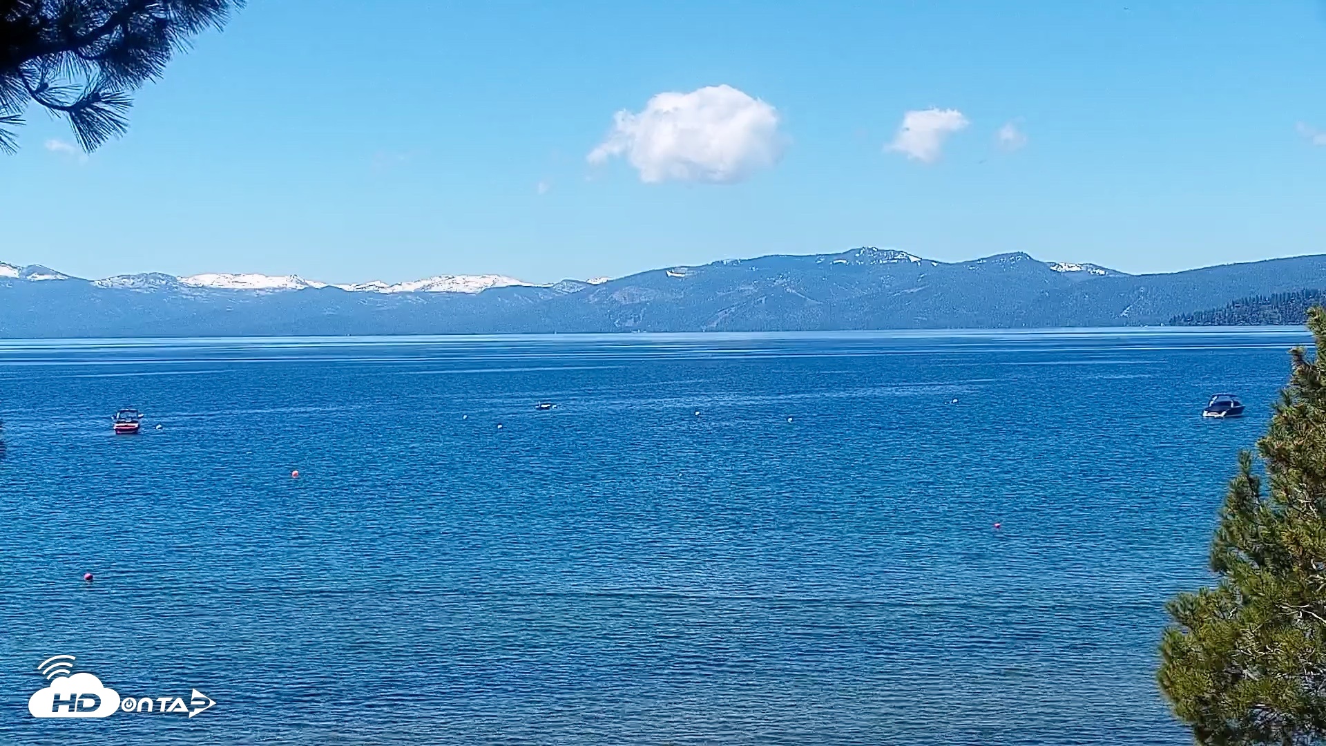 Snapshot of Kings Beach North Lake Tahoe Live Webcam taken May 31, 2026, 10:59am PDT