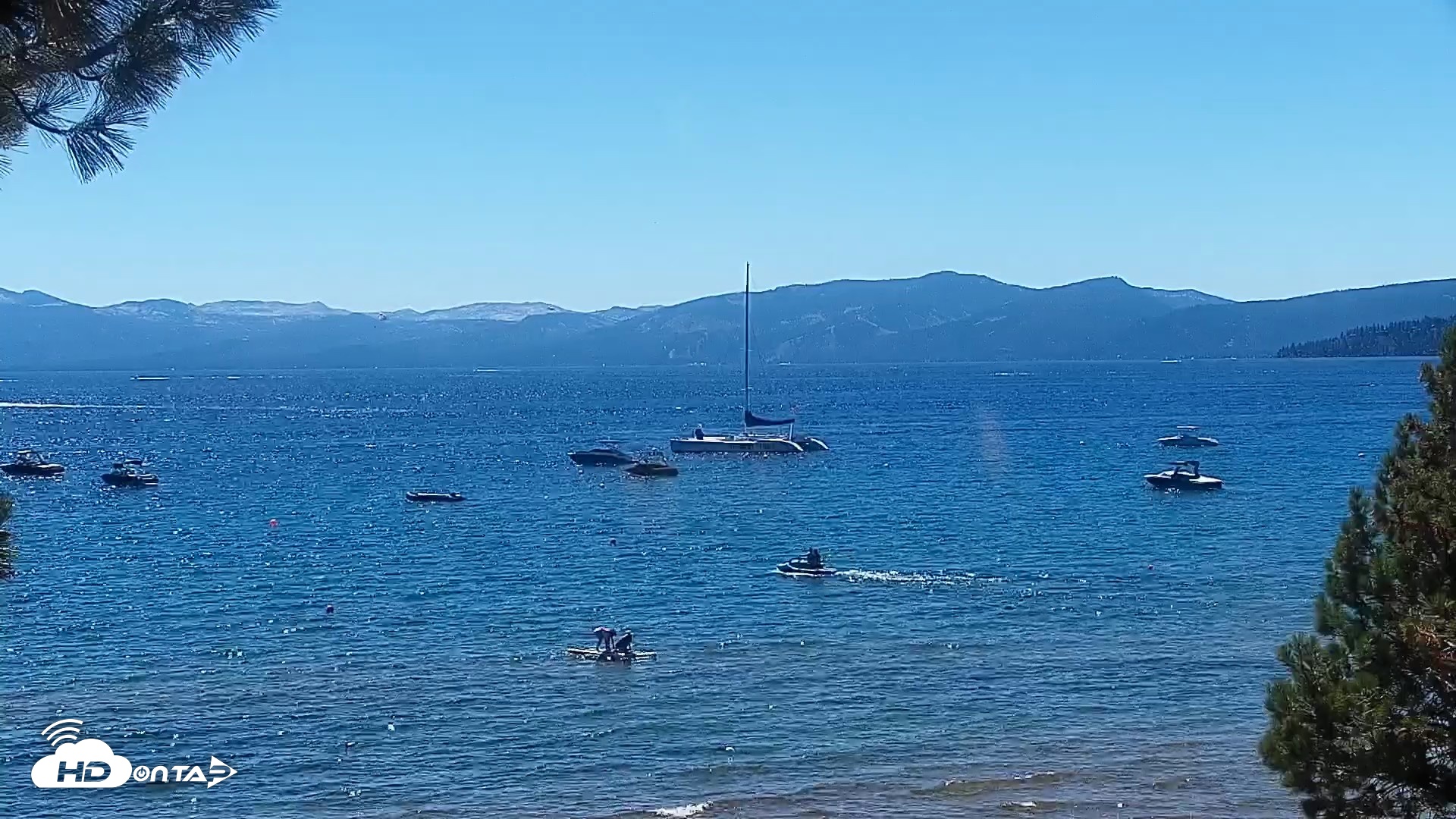 Snapshot of Kings Beach North Lake Tahoe Live Webcam taken Sep 7, 2026, 1:49pm PDT