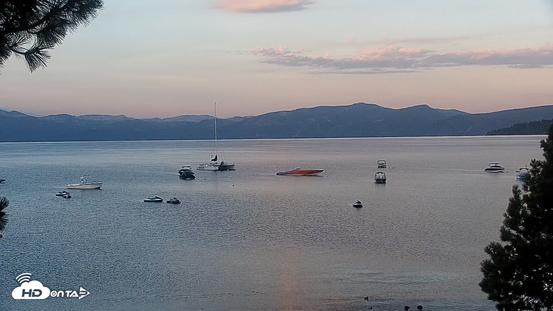 Snapshot of Kings Beach North Lake Tahoe Live Webcam taken Aug 11, 2026, 6:29am PDT
