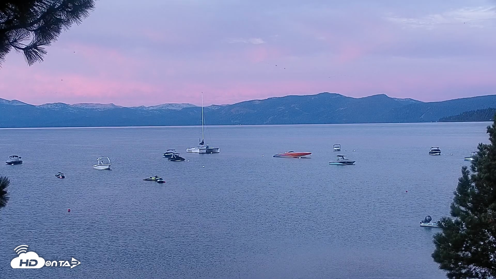 Snapshot of Kings Beach North Lake Tahoe Live Webcam taken Aug 17, 2026, 6:15am PDT