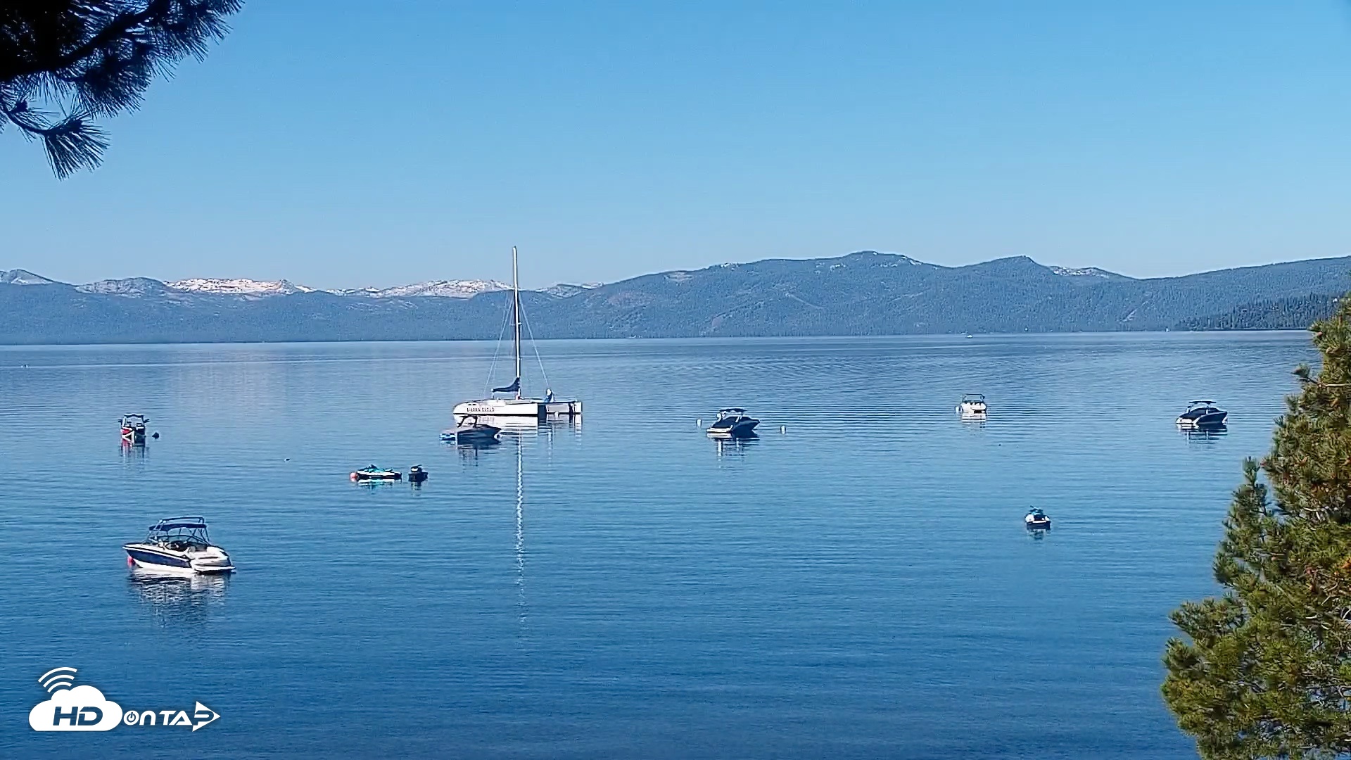 Snapshot of Kings Beach North Lake Tahoe Live Webcam taken Jun 15, 2026, 8:17am PDT