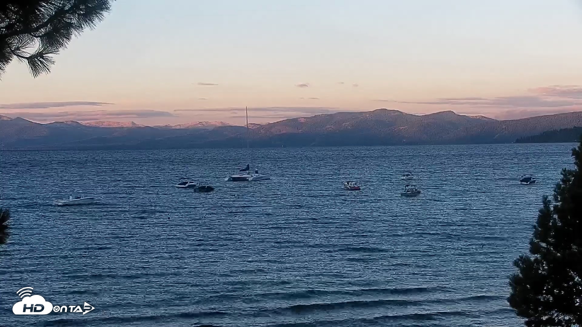 Snapshot of Kings Beach North Lake Tahoe Live Webcam taken Aug 14, 2026, 6:23am PDT