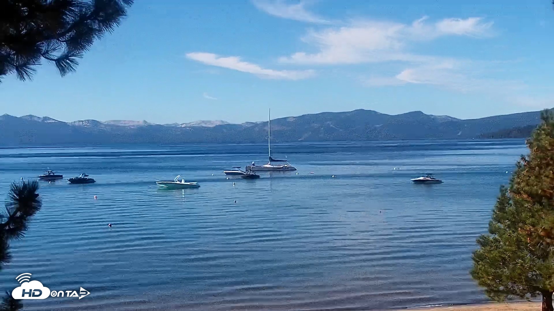 Snapshot of Kings Beach North Lake Tahoe Live Webcam taken Sep 12, 2026, 9:48am PDT