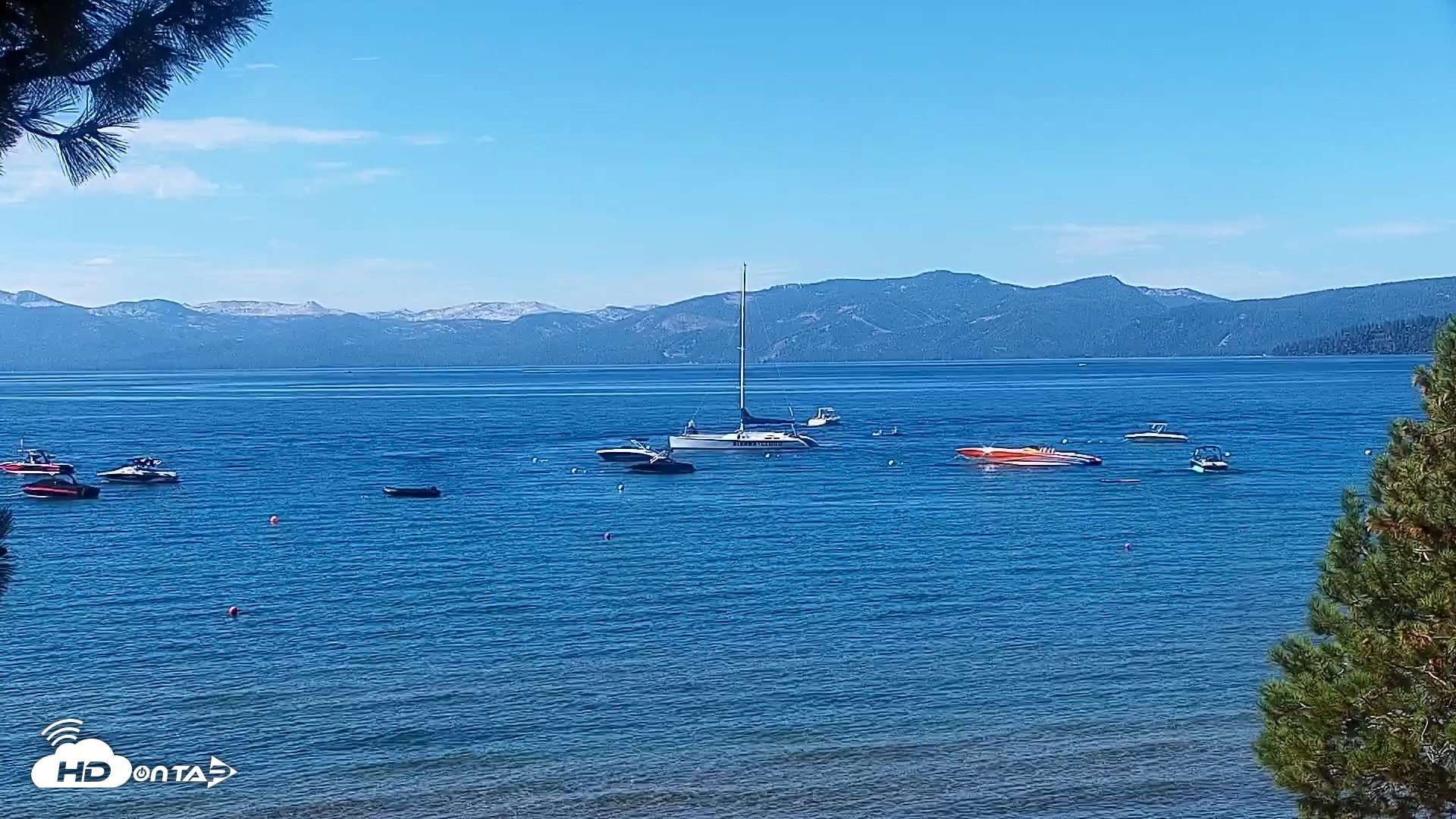 Snapshot of Kings Beach North Lake Tahoe Live Webcam taken Aug 27, 2026, 10:24am PDT