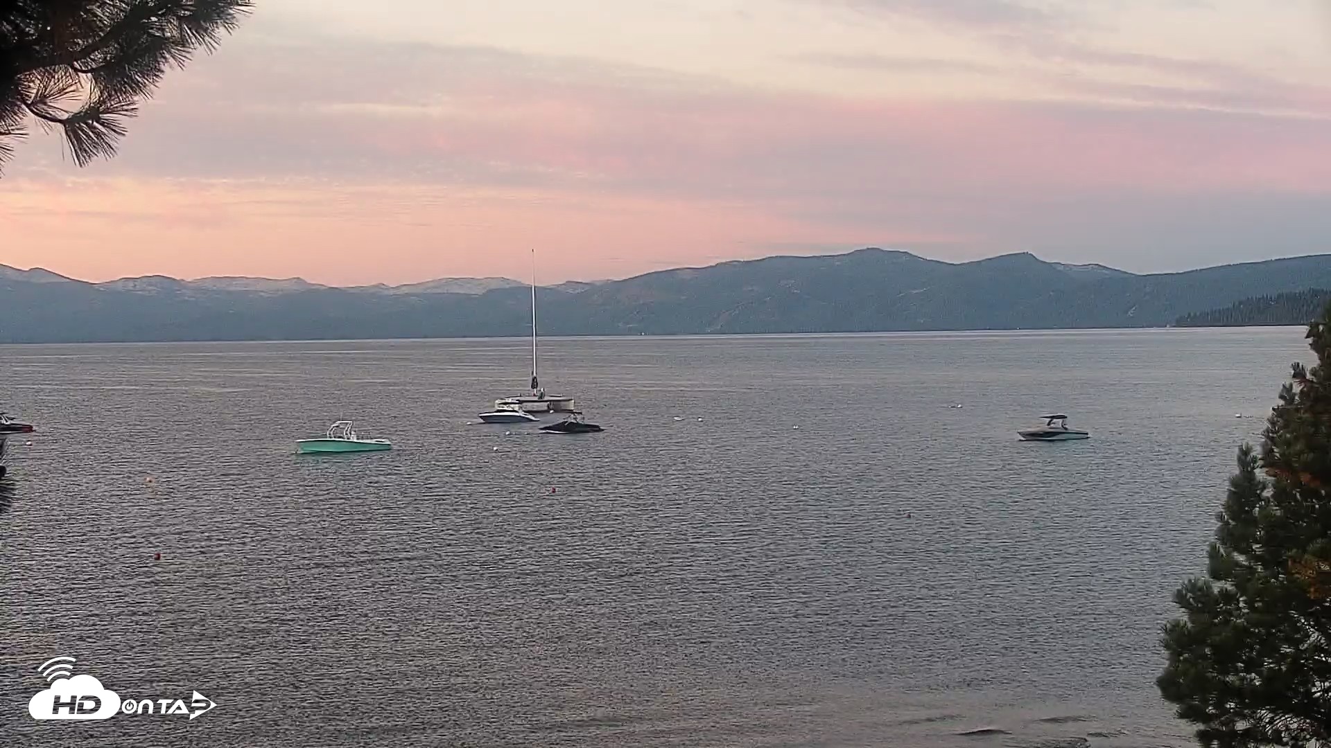 Snapshot of Kings Beach North Lake Tahoe Live Webcam taken Sep 15, 2026, 6:36am PDT
