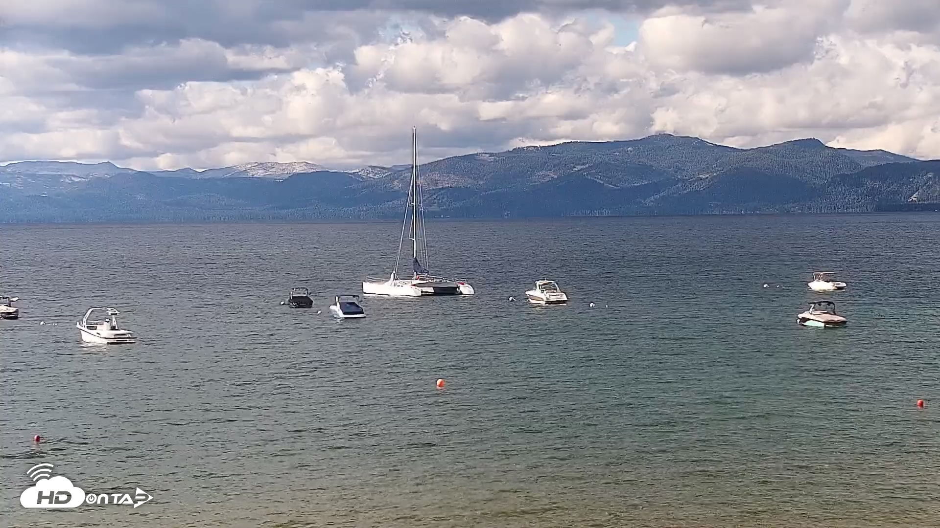 Snapshot of Kings Beach North Lake Tahoe Live Webcam taken Sep 10, 2025, 9:41am PDT