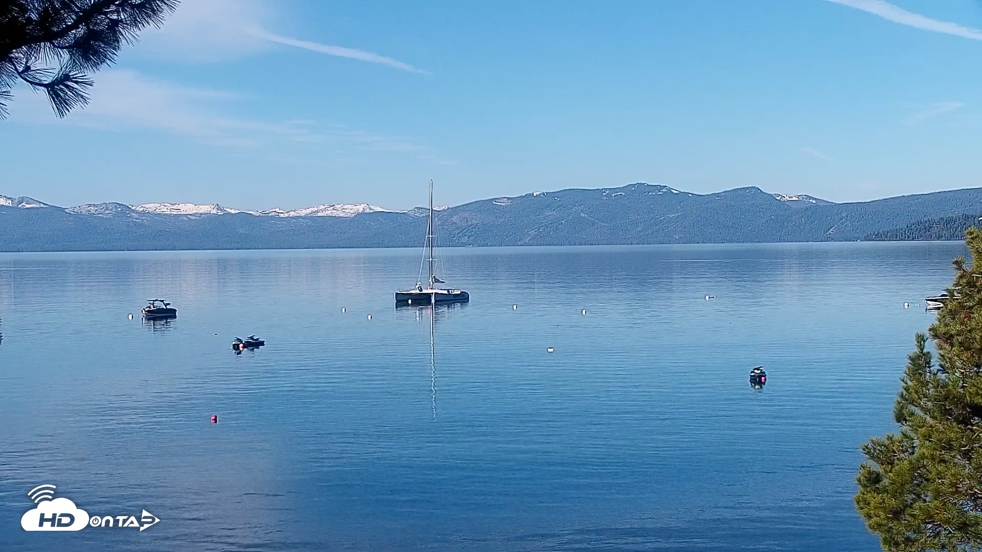 Snapshot of Kings Beach North Lake Tahoe Live Webcam taken Jun 2, 2026, 7:45am PDT