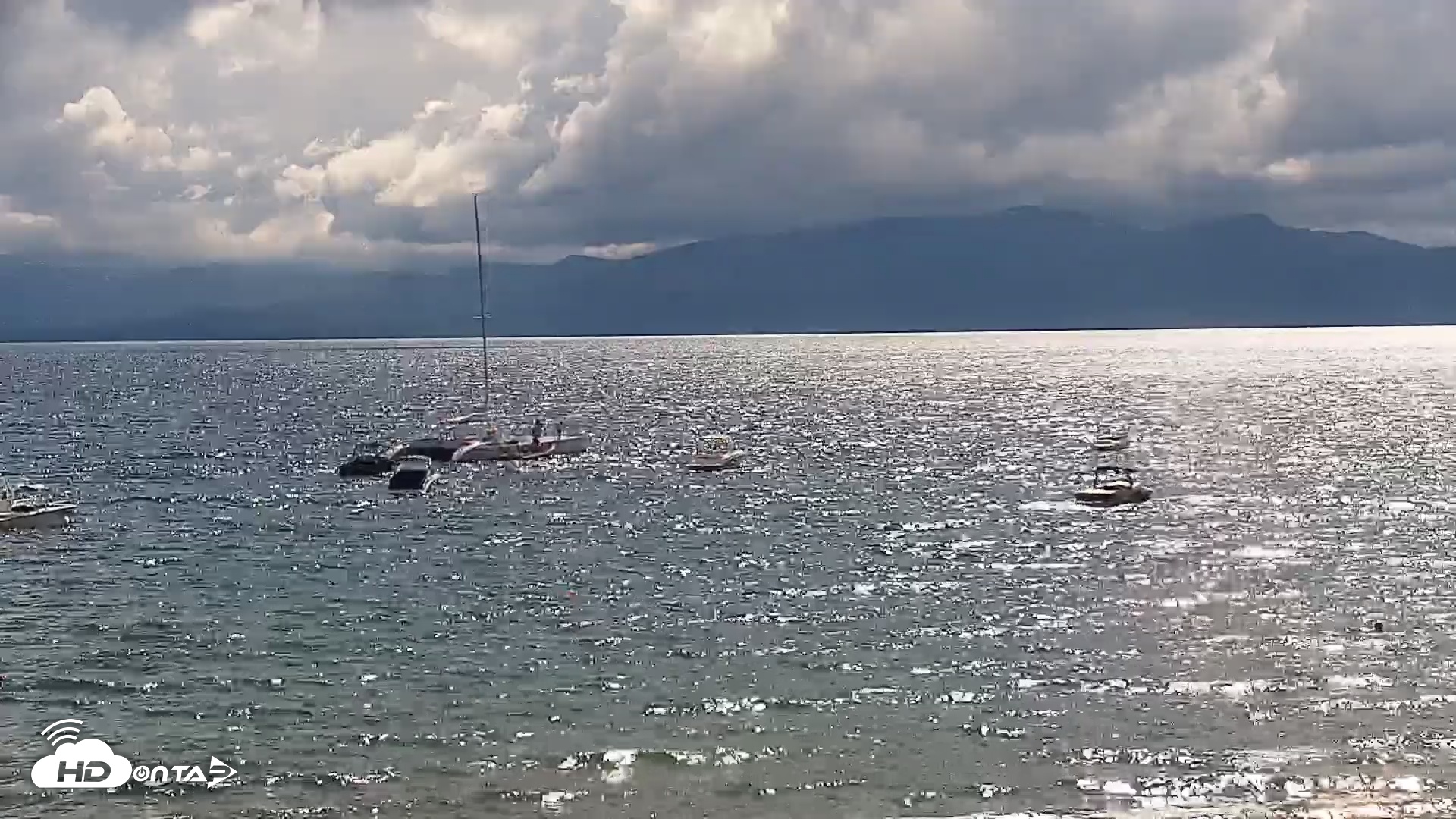 Snapshot of Kings Beach North Lake Tahoe Live Webcam taken Sep 9, 2025, 2:58pm PDT