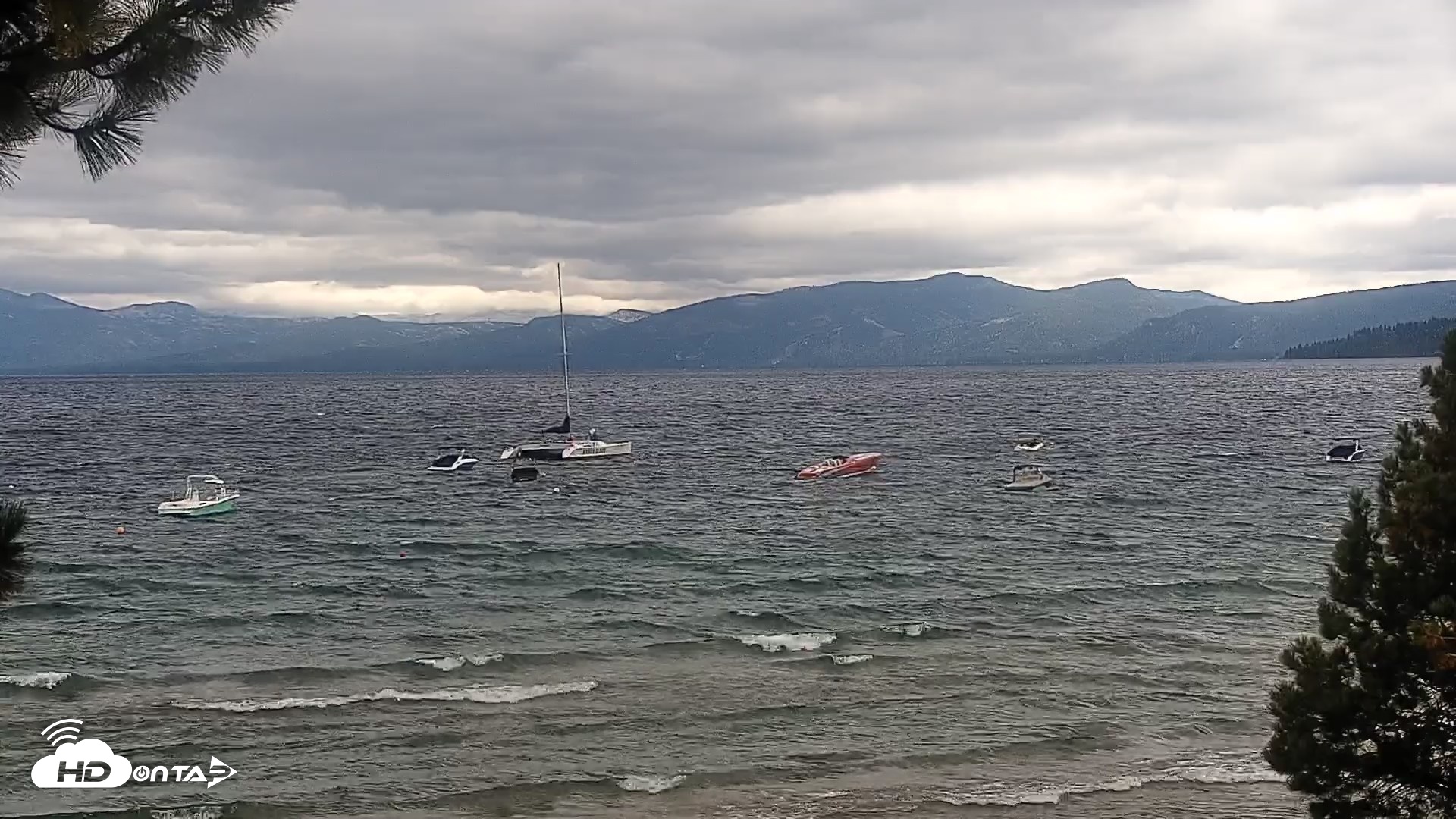 Snapshot of Kings Beach North Lake Tahoe Live Webcam taken Sep 3, 2026, 2:43pm PDT