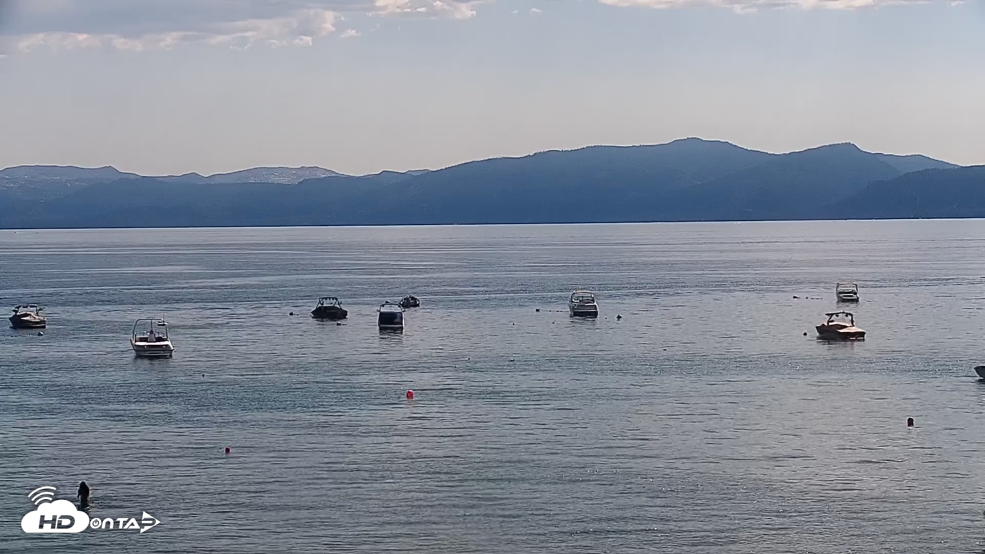 Snapshot of Kings Beach North Lake Tahoe Live Webcam taken Aug 28, 2025, 3:34pm PDT
