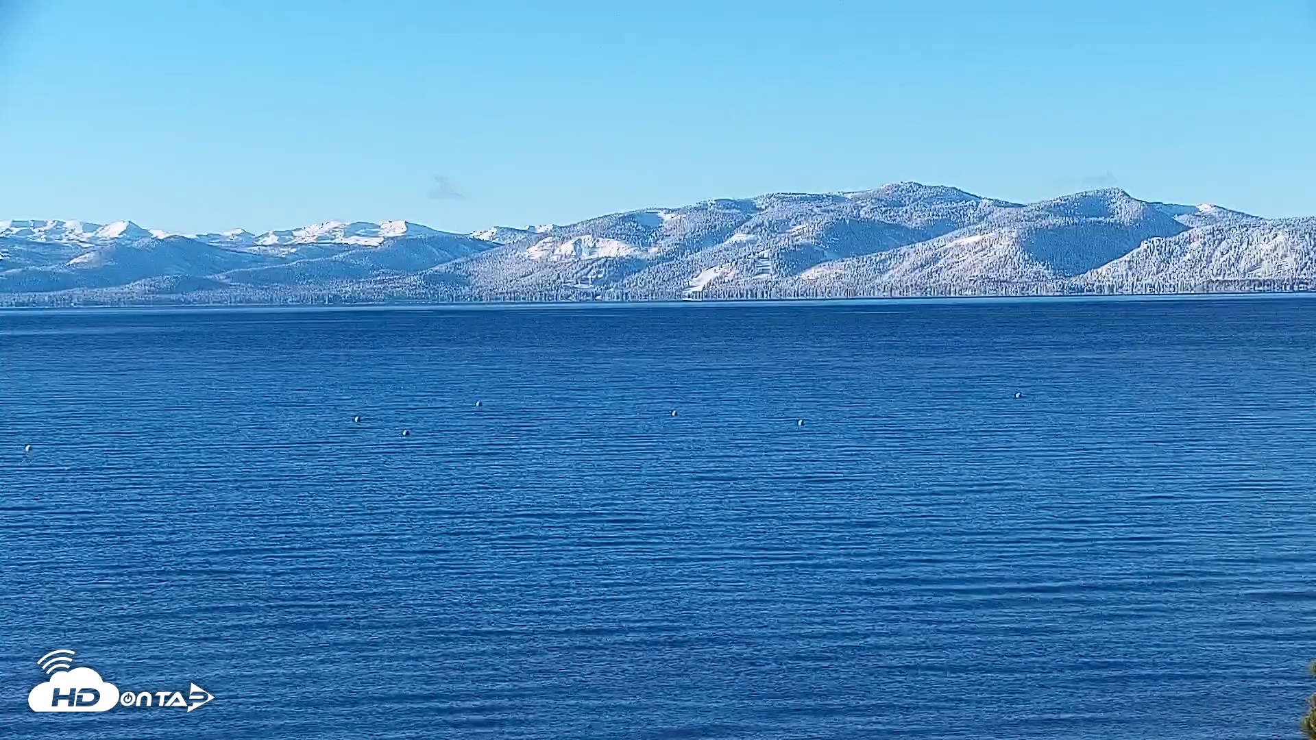 Snapshot of Kings Beach North Lake Tahoe Live Webcam taken Dec 27, 2025, 8:47am PST