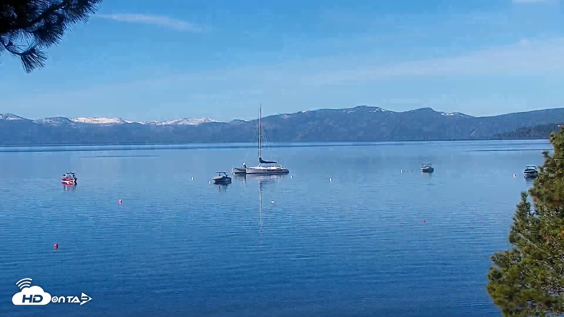 Snapshot of Kings Beach North Lake Tahoe Live Webcam taken Jun 8, 2026, 8:04am PDT