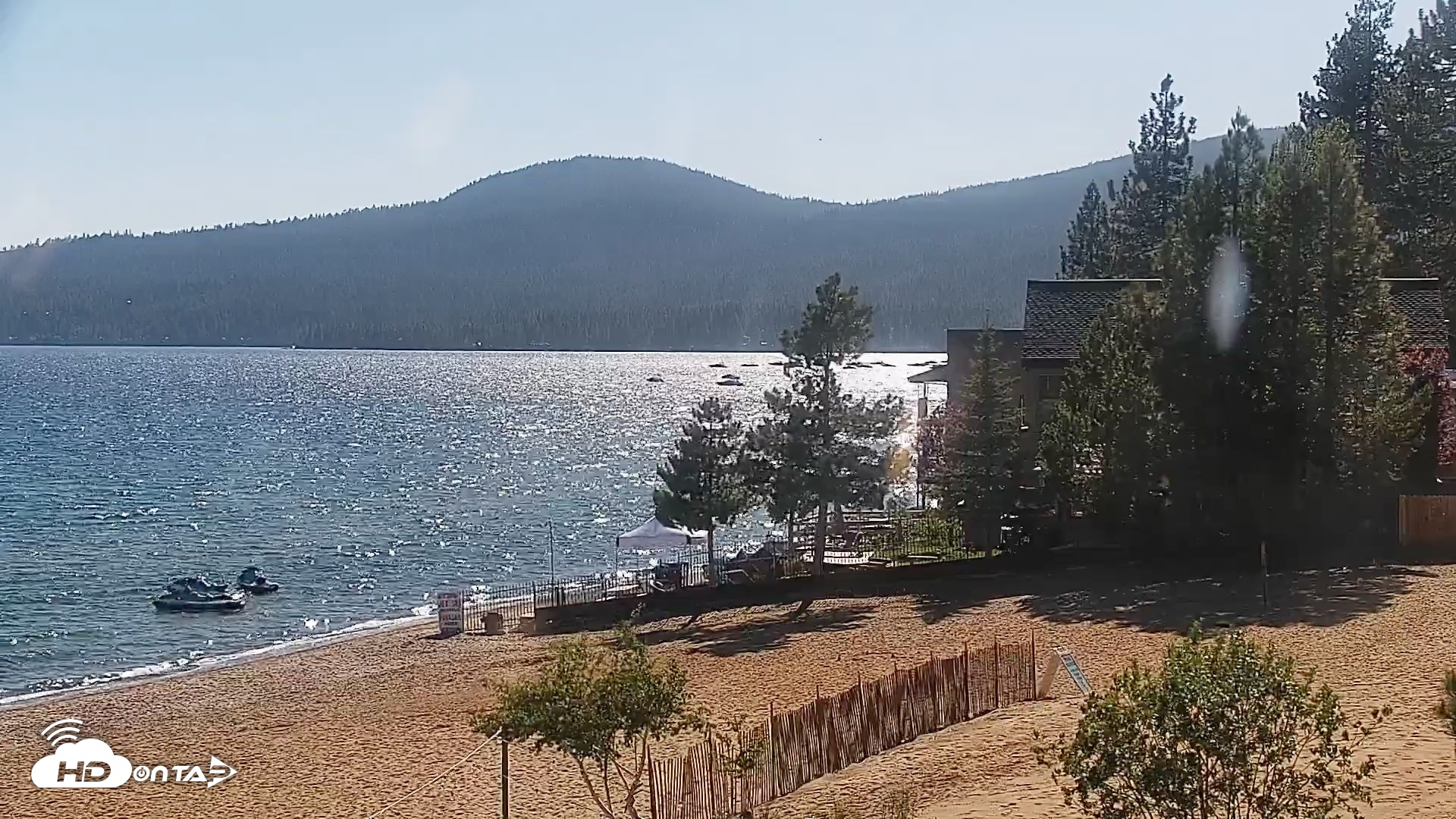 Snapshot of Kings Beach North Lake Tahoe Live Webcam taken Jun 4, 2026, 5:21pm PDT