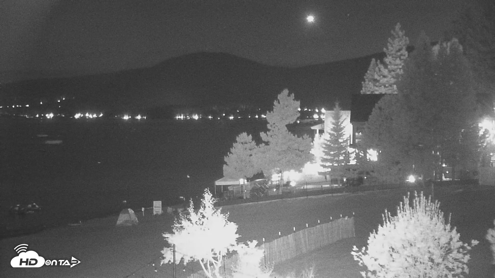 Snapshot of Kings Beach North Lake Tahoe Live Webcam taken Aug 5, 2026, 9:29pm PDT