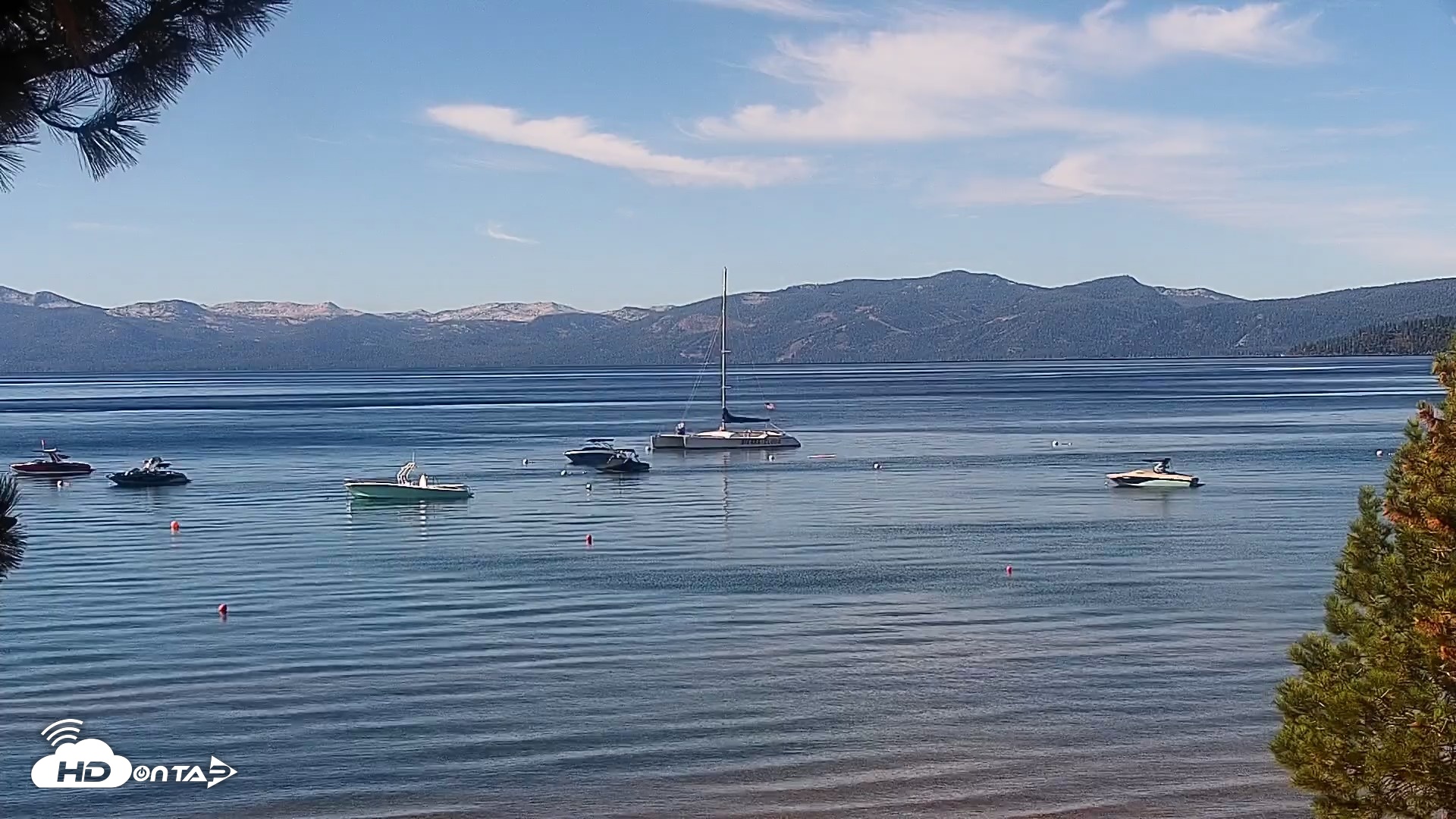 Snapshot of Kings Beach North Lake Tahoe Live Webcam taken Sep 12, 2026, 9:49am PDT