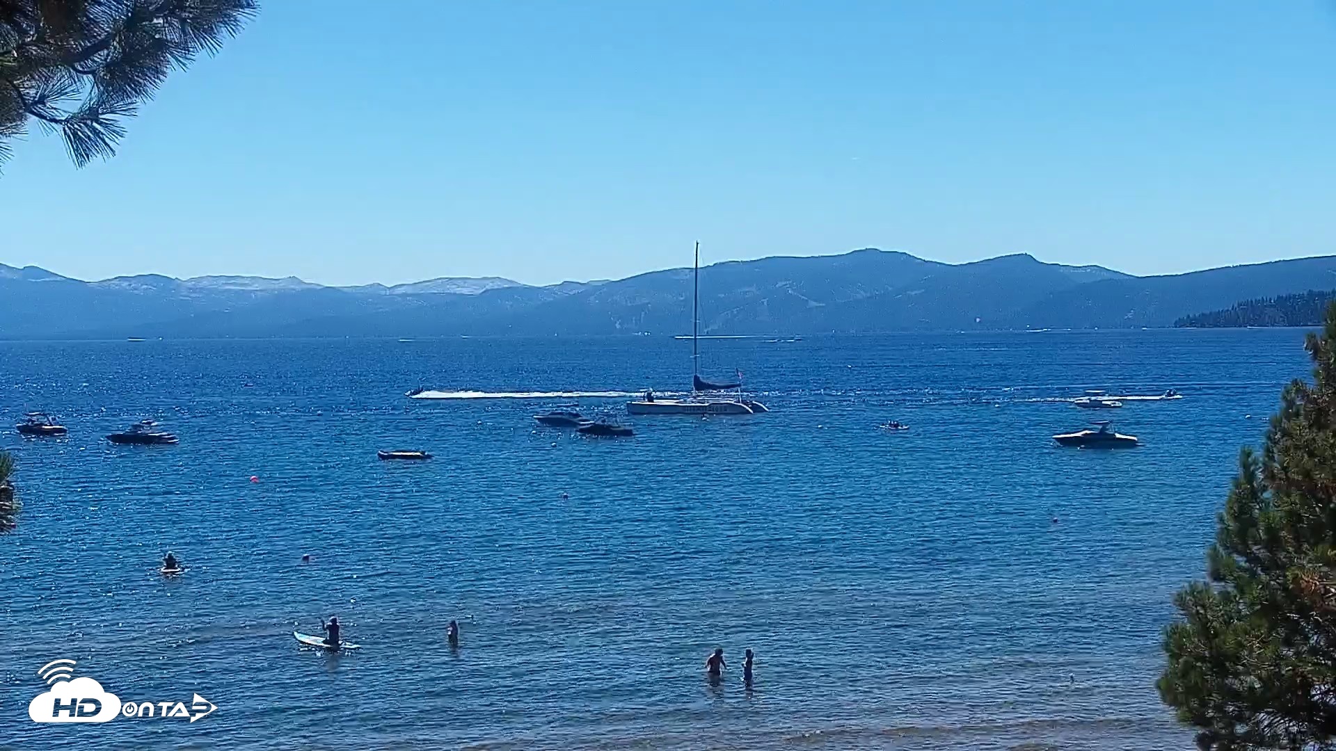 Snapshot of Kings Beach North Lake Tahoe Live Webcam taken Sep 7, 2026, 1:36pm PDT