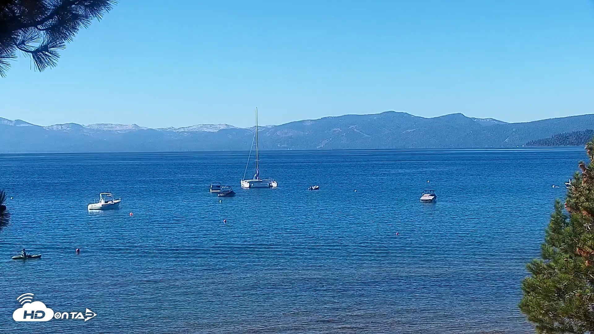 Snapshot of Kings Beach North Lake Tahoe Live Webcam taken Sep 18, 2026, 10:07am PDT
