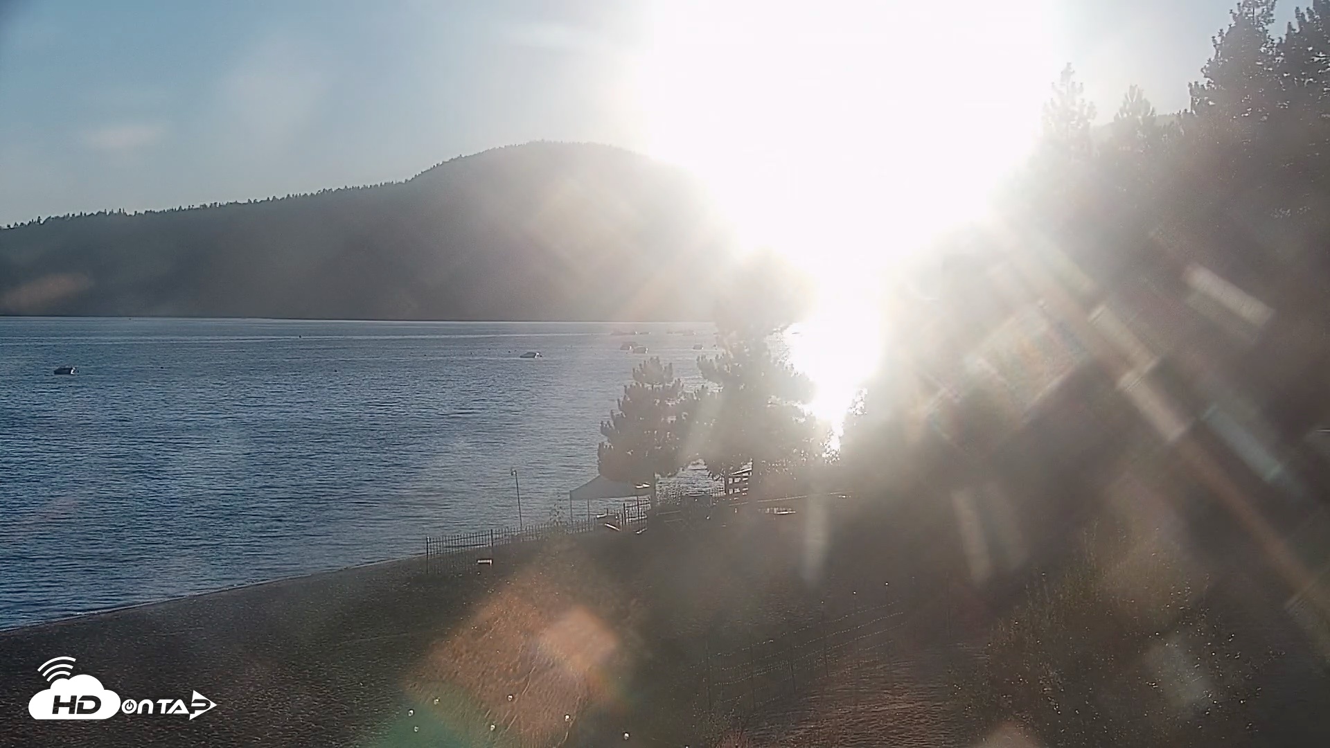 Snapshot of Kings Beach North Lake Tahoe Live Webcam taken Sep 22, 2026, 6:26pm PDT