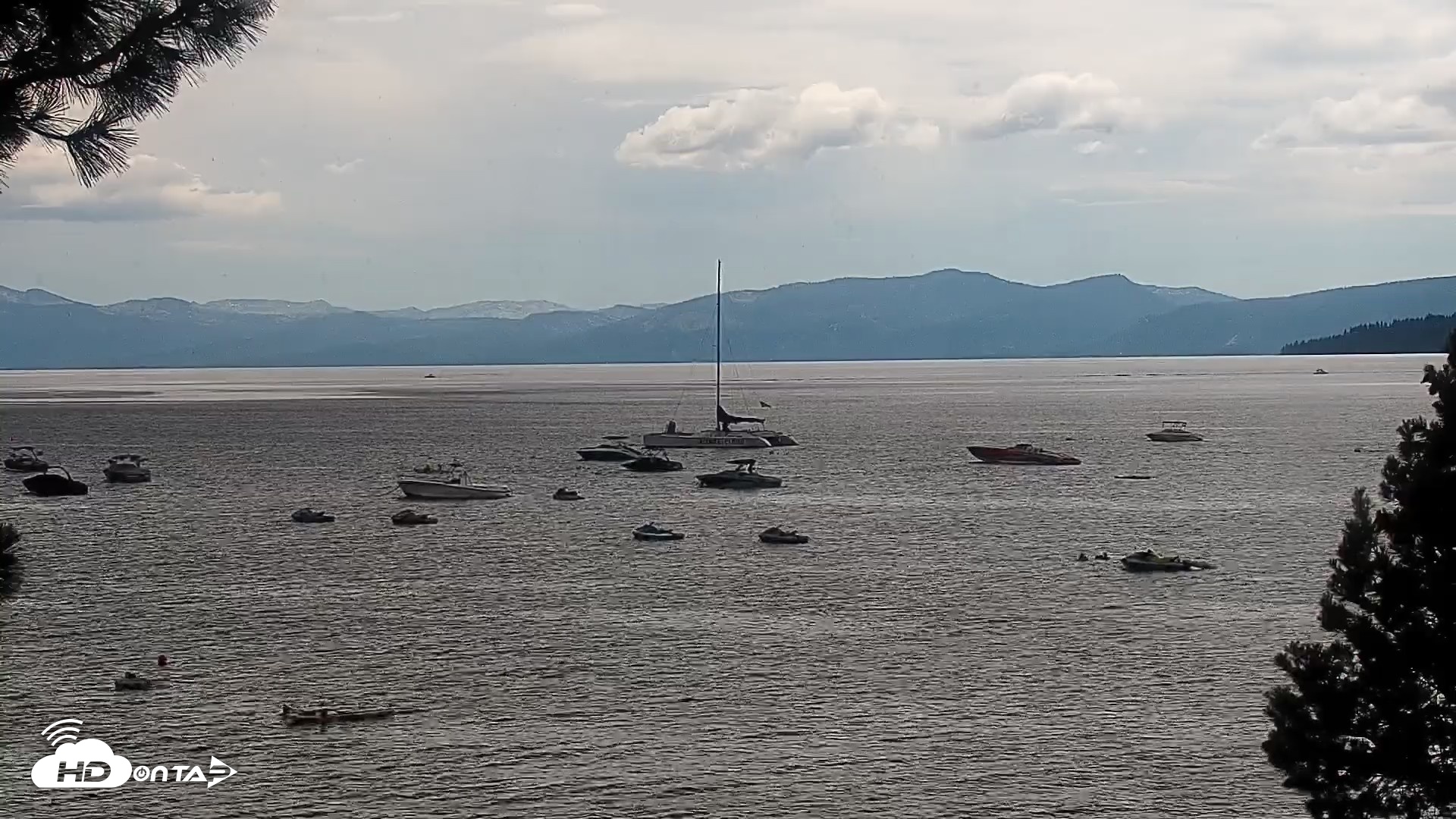 Snapshot of Kings Beach North Lake Tahoe Live Webcam taken Jul 21, 2026, 2:33pm PDT