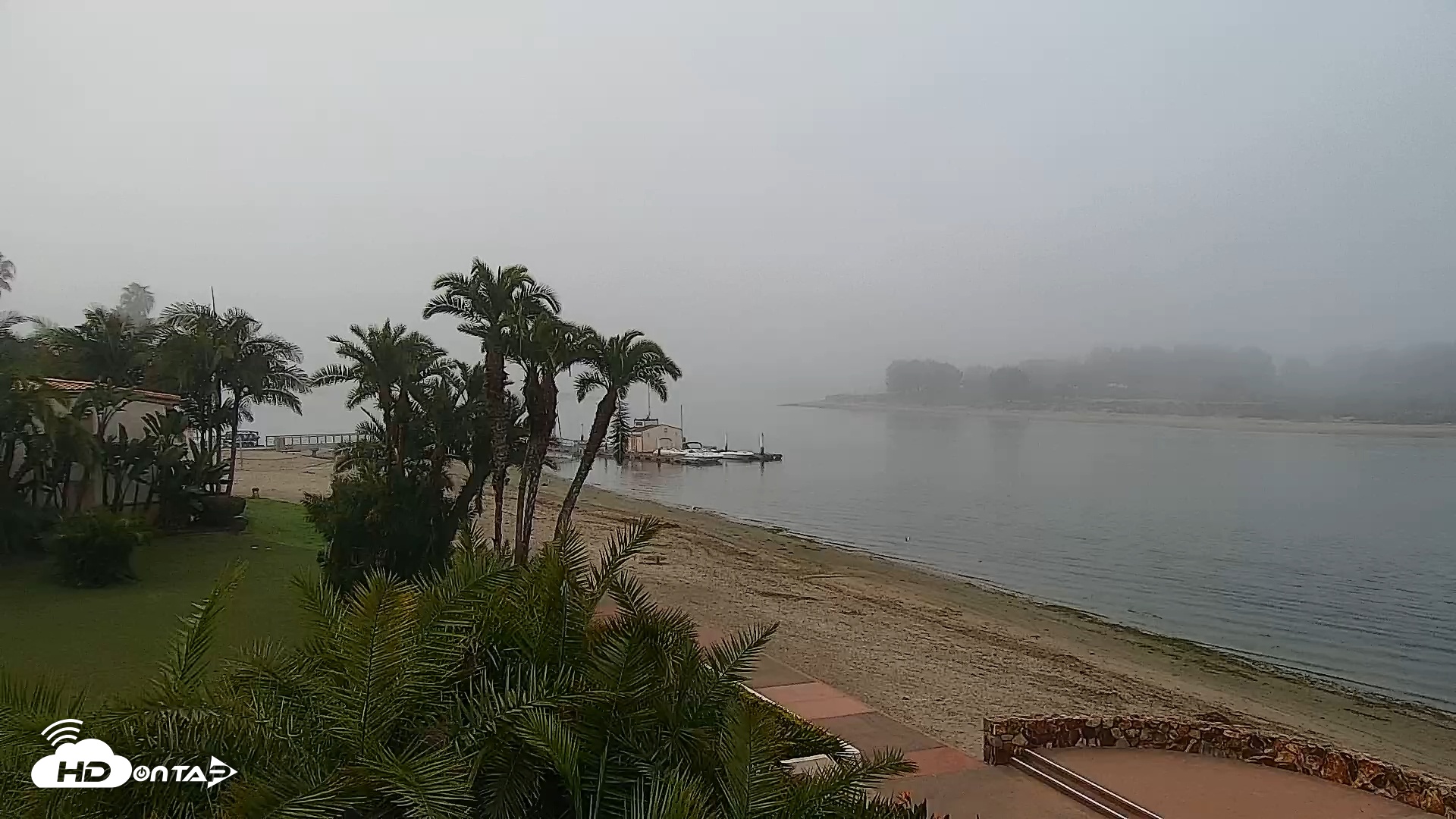 Snapshot of SD Mission Bay Resort Live Webcam taken Feb 20, 2025, 7:38am PST