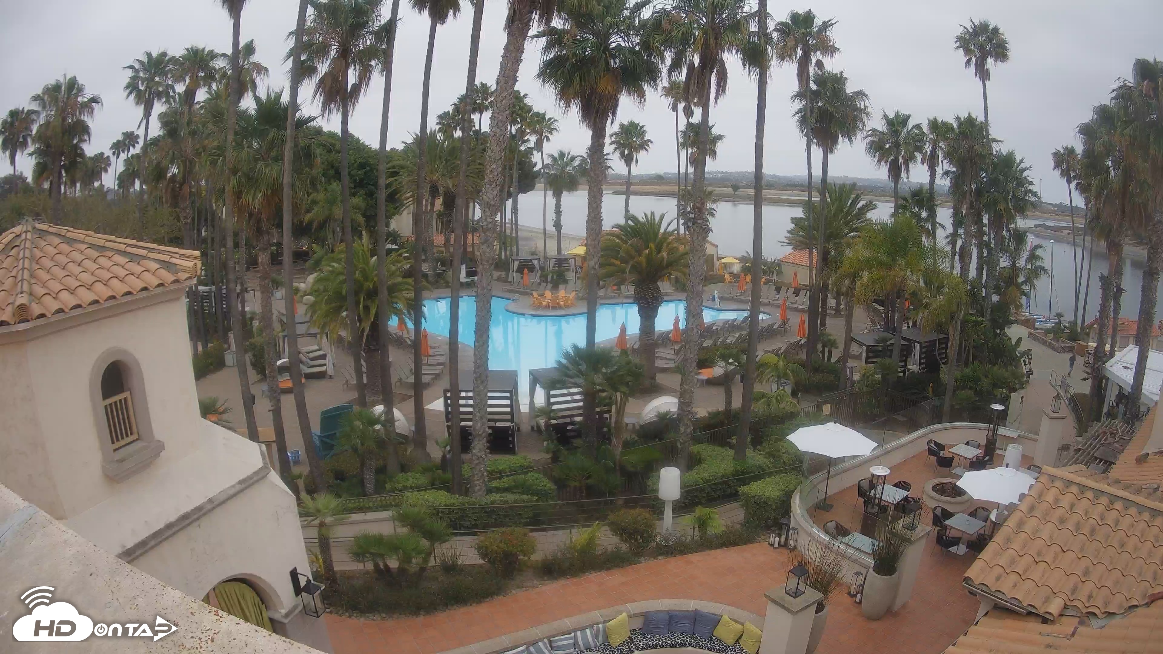 Snapshot of SD Mission Bay Resort Live Webcam taken Jun 2, 2026, 8:07am PDT