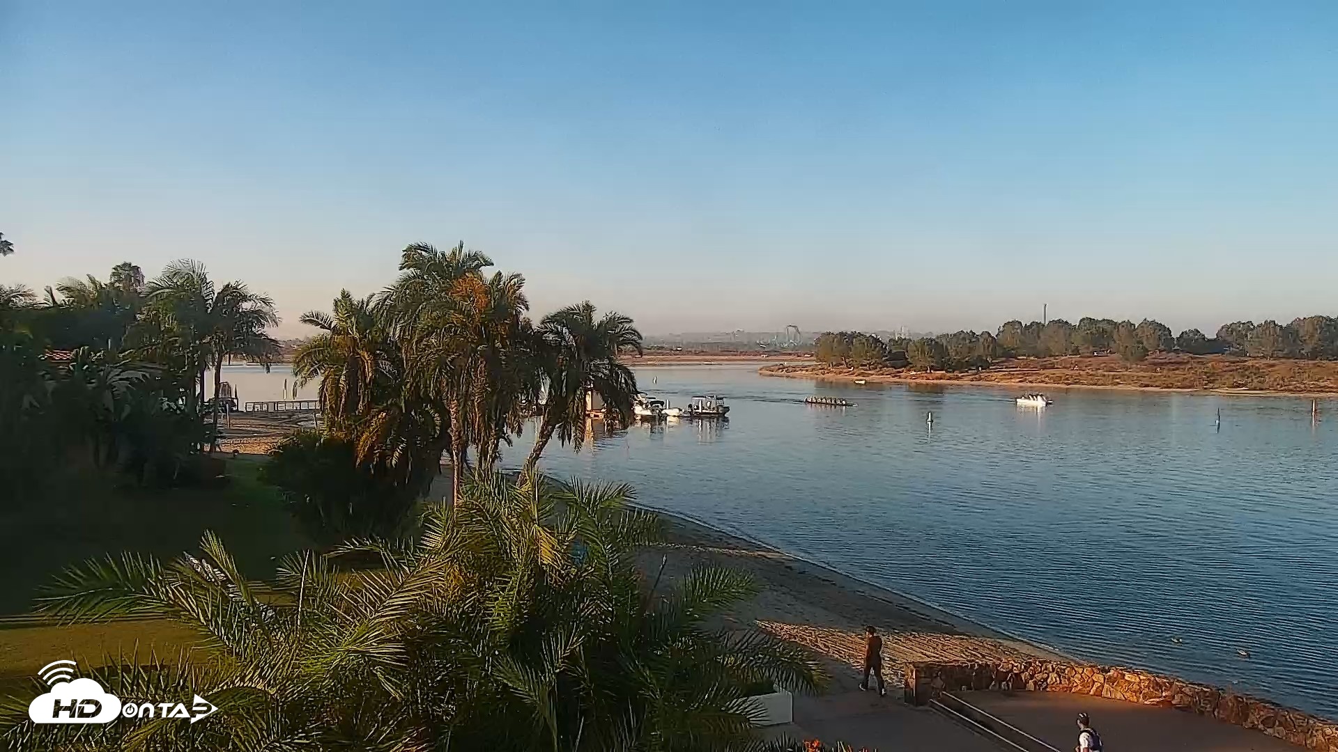 Snapshot of SD Mission Bay Resort Live Webcam taken Sep 26, 2026, 7:48am PDT