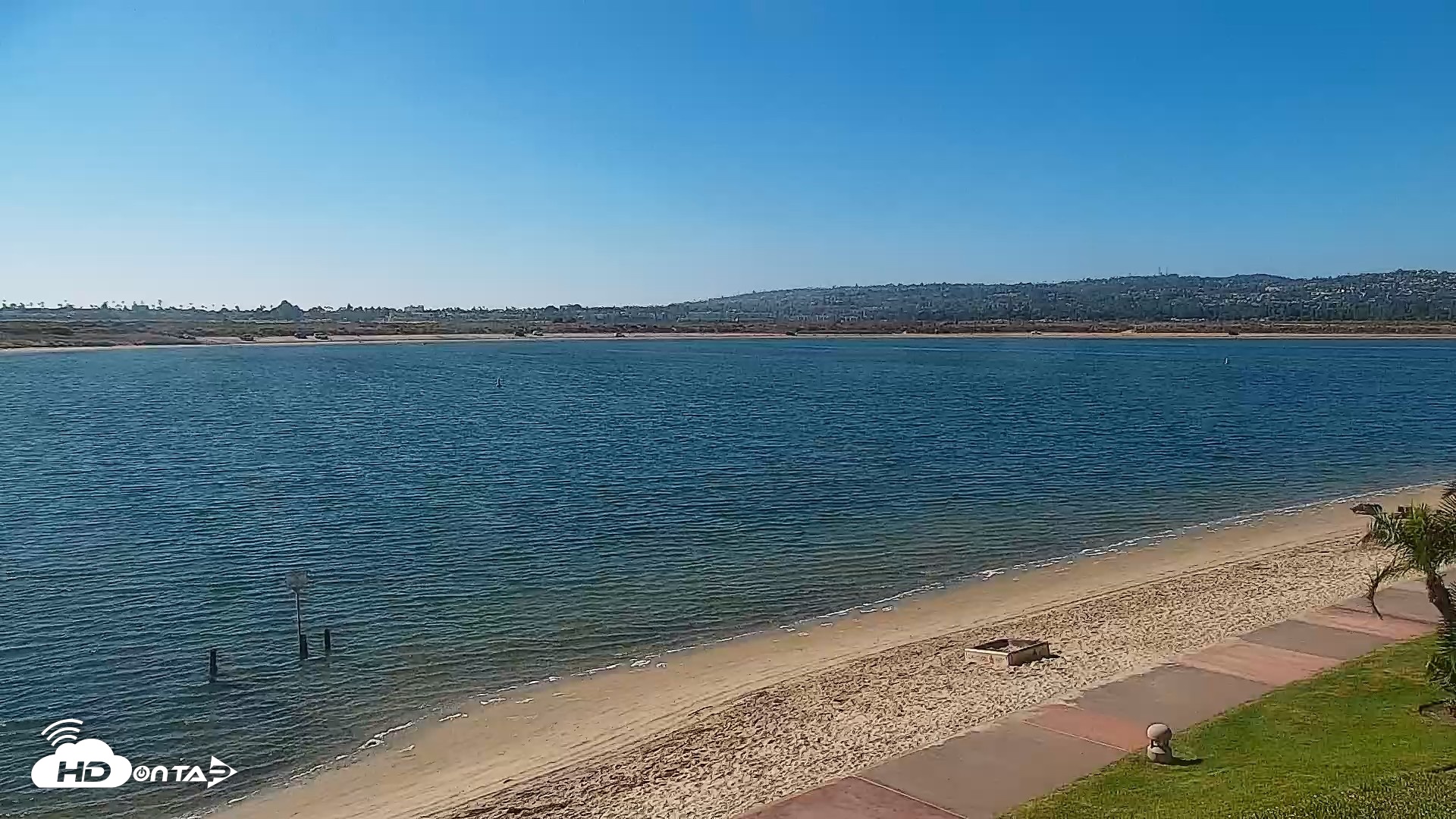 Snapshot of SD Mission Bay Resort Live Webcam taken Sep 2, 2026, 4:04pm PDT