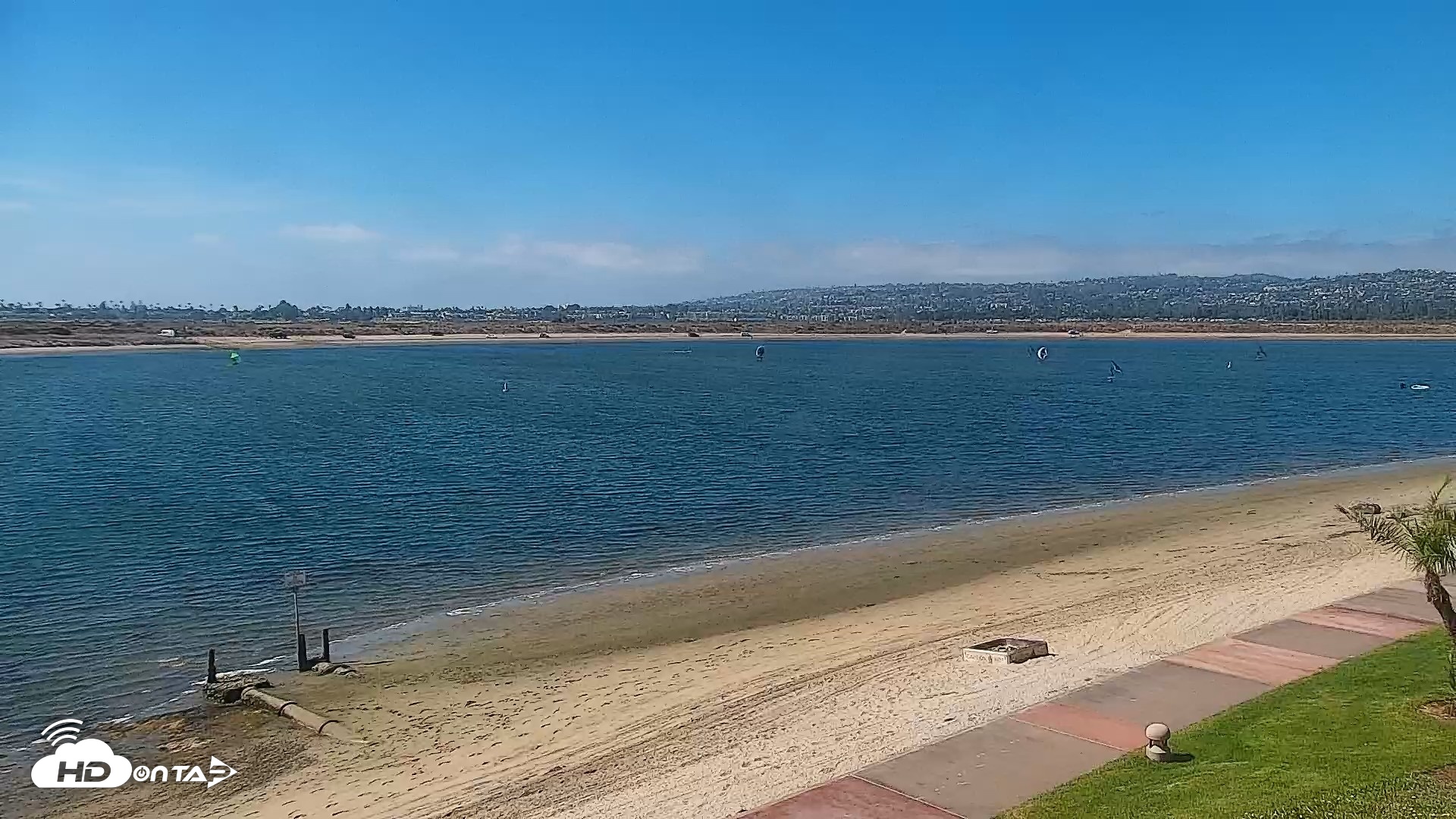 Snapshot of SD Mission Bay Resort Live Webcam taken Sep 25, 2026, 2:36pm PDT
