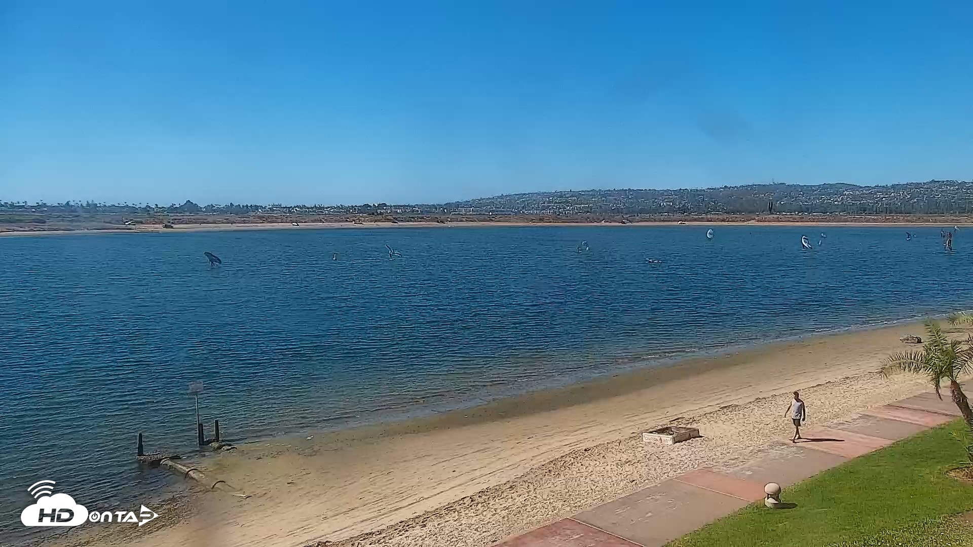 Snapshot of SD Mission Bay Resort Live Webcam taken Sep 28, 2026, 2:33pm PDT
