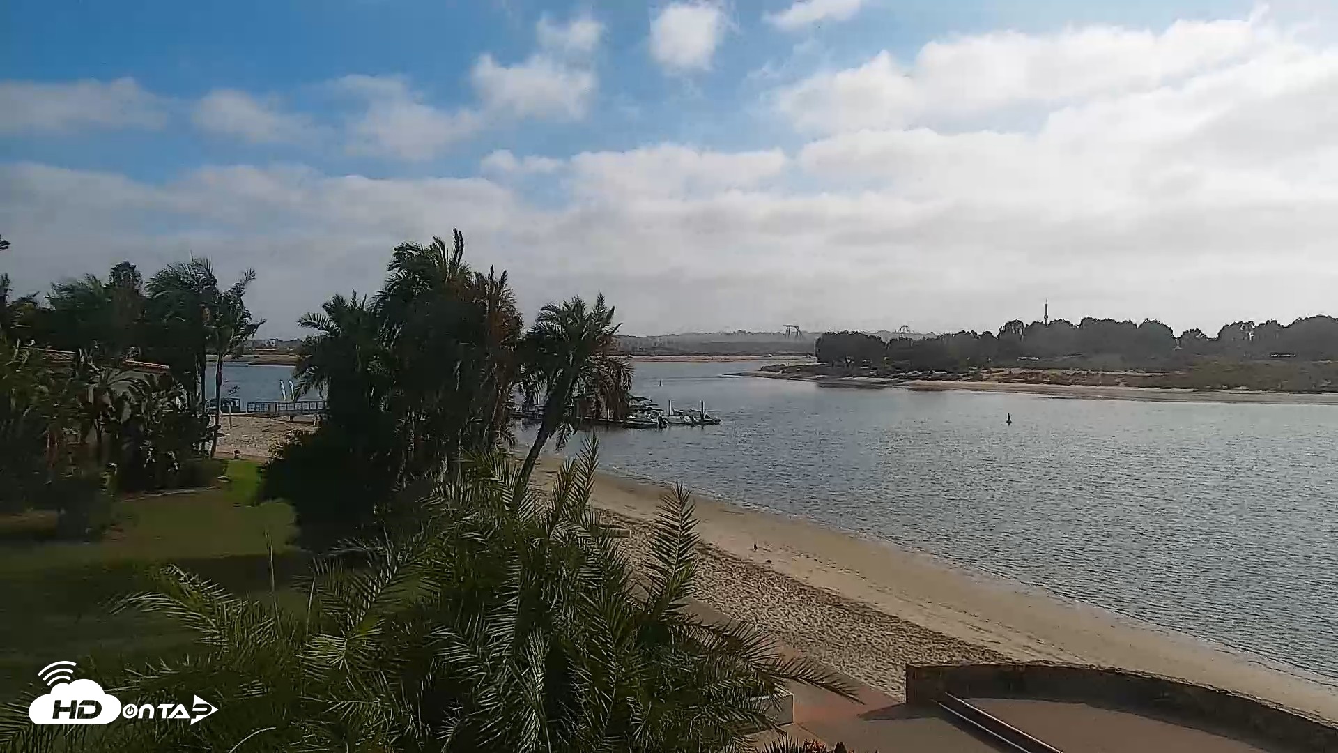 Snapshot of SD Mission Bay Resort Live Webcam taken Sep 14, 2026, 4:39pm PDT