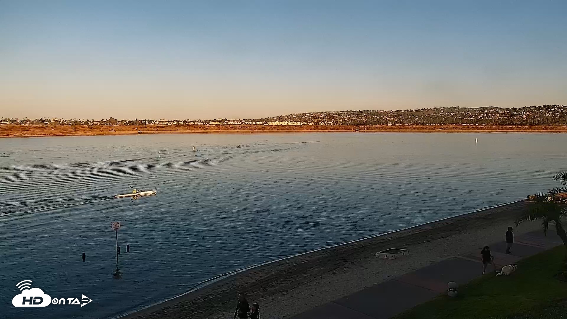Snapshot of SD Mission Bay Resort Live Webcam taken Oct 19, 2026, 7:51am PDT